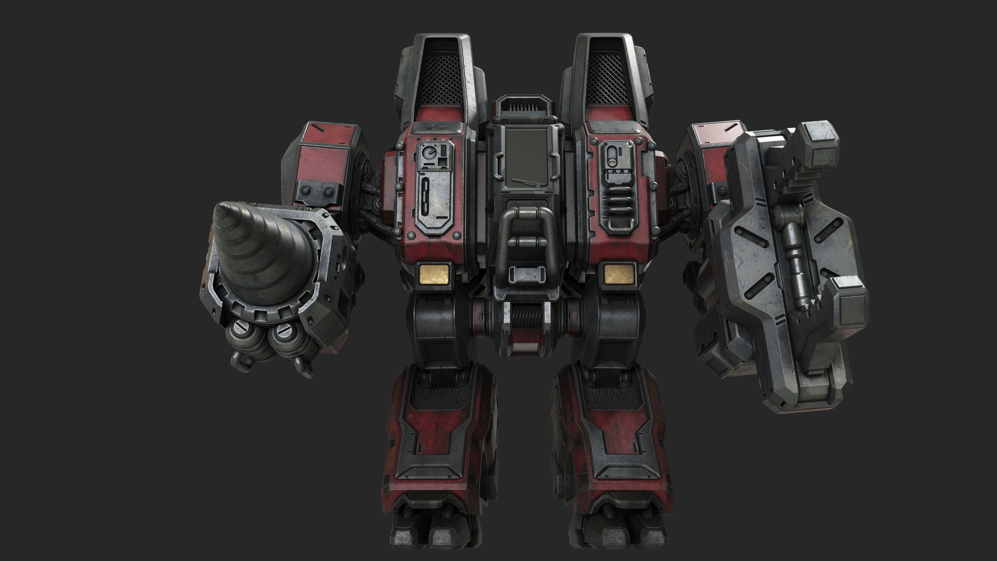 SCV - Starcraft 2 3d Print Statue 3D print model_21