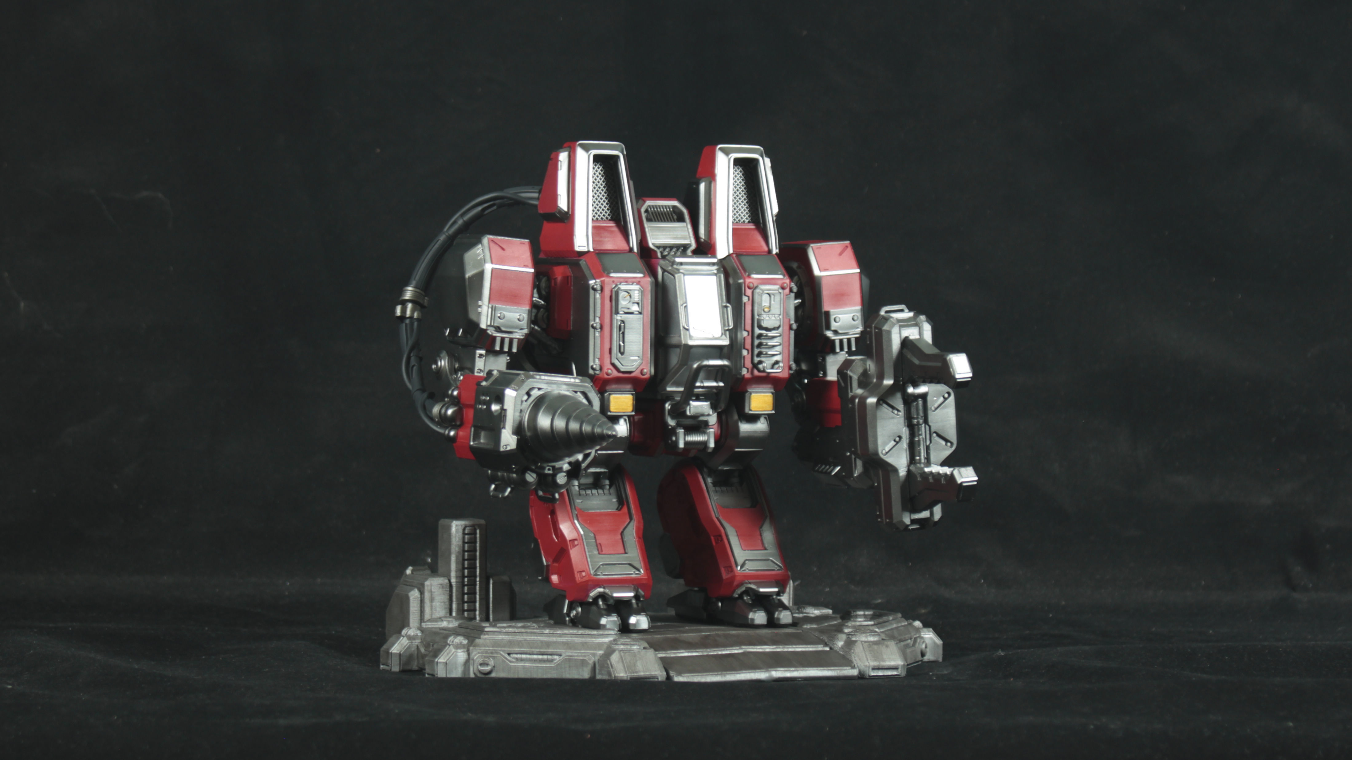 SCV - Starcraft 2 3d Print Statue 3D print model_2