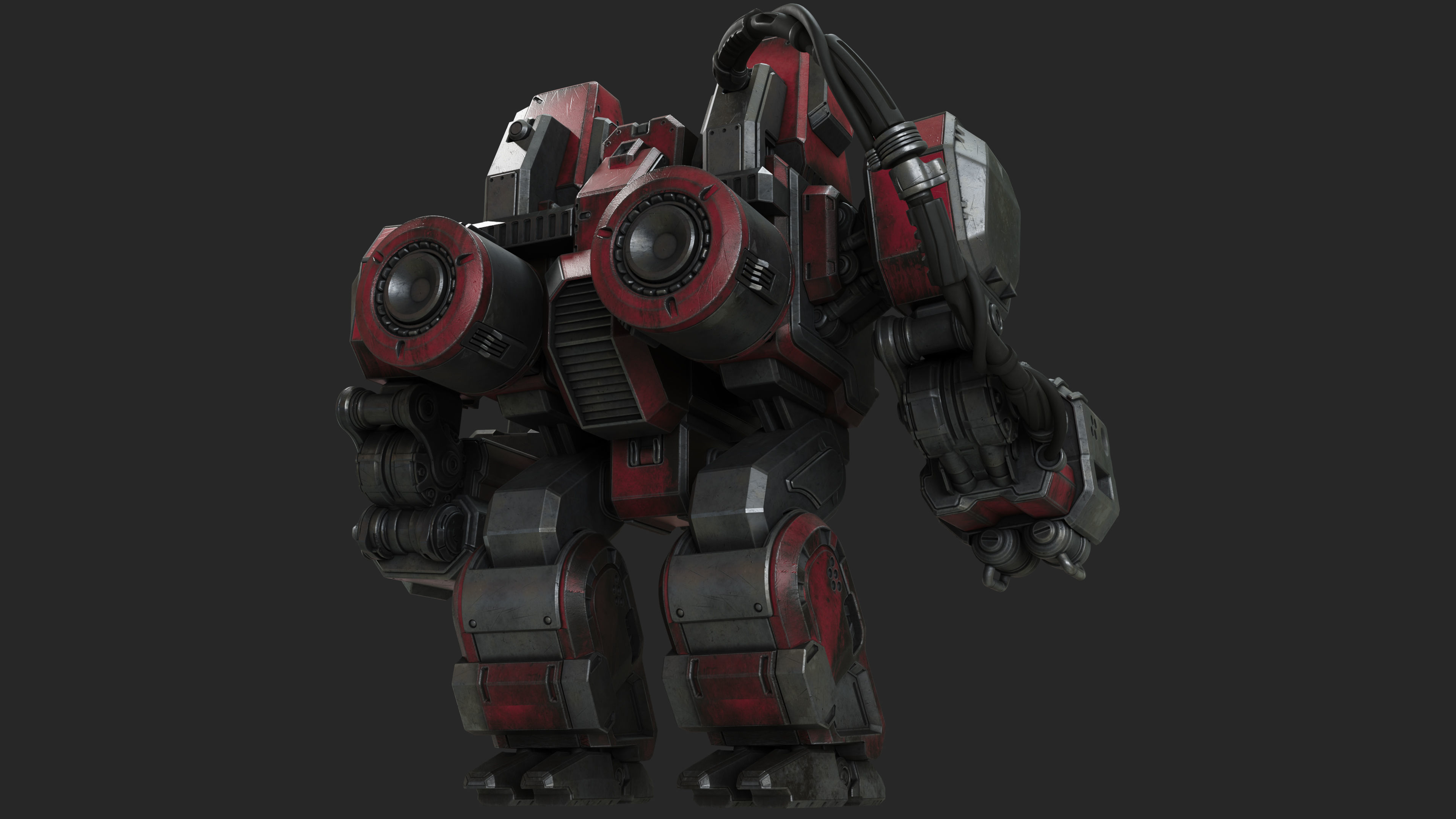 SCV - Starcraft 2 3d Print Statue 3D print model_25