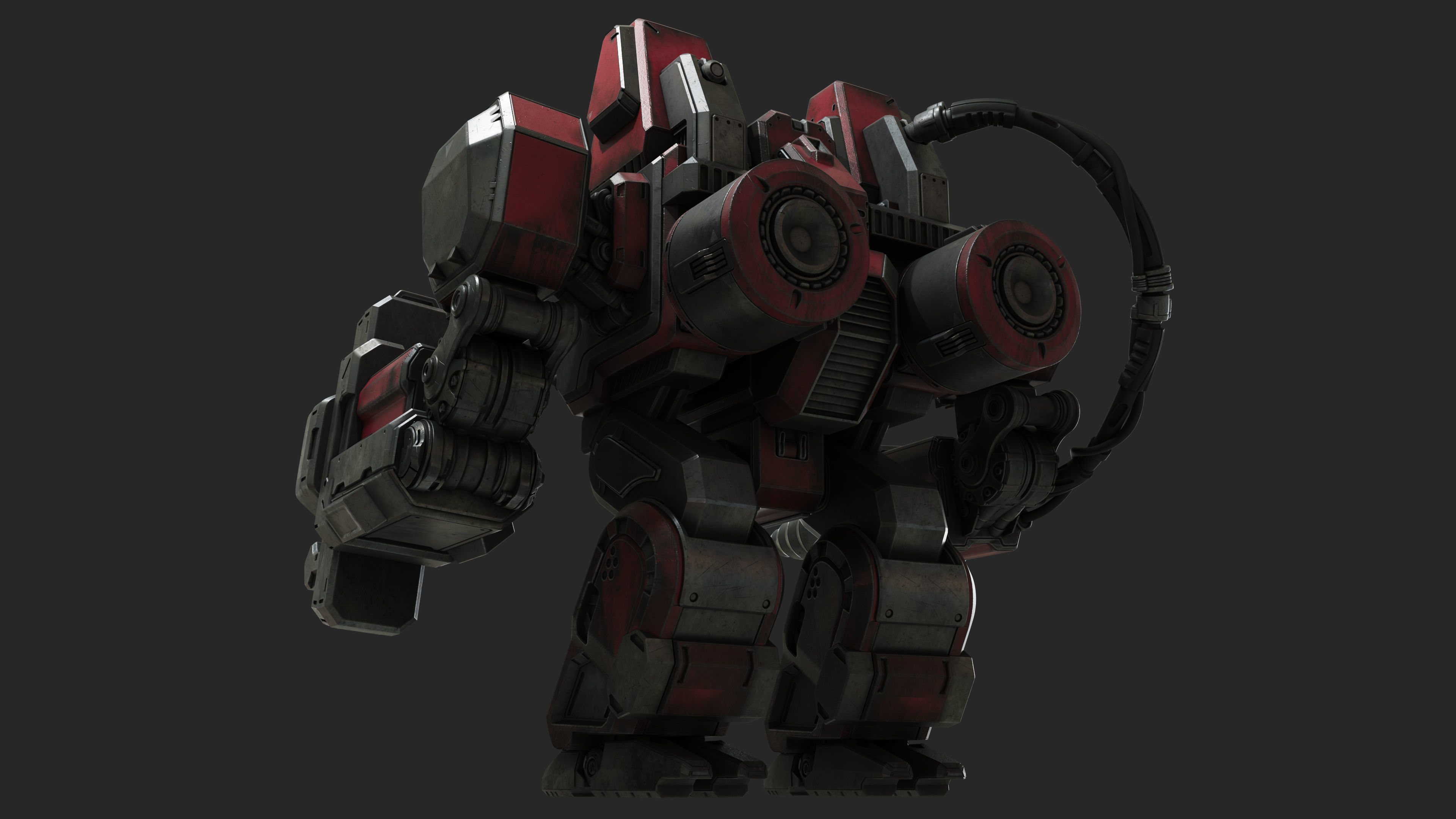 SCV - Starcraft 2 3d Print Statue 3D print model_23