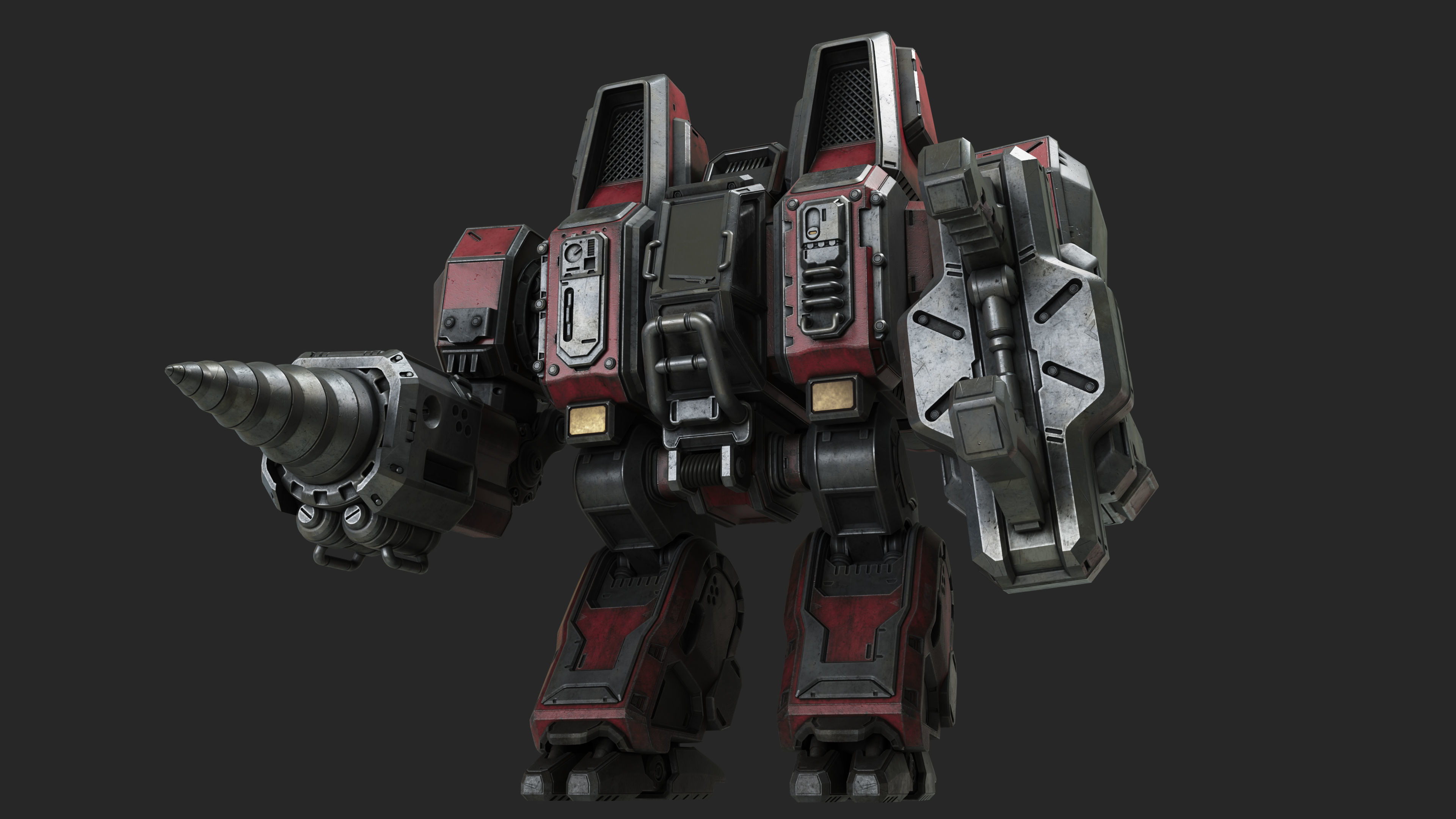 SCV - Starcraft 2 3d Print Statue 3D print model_22