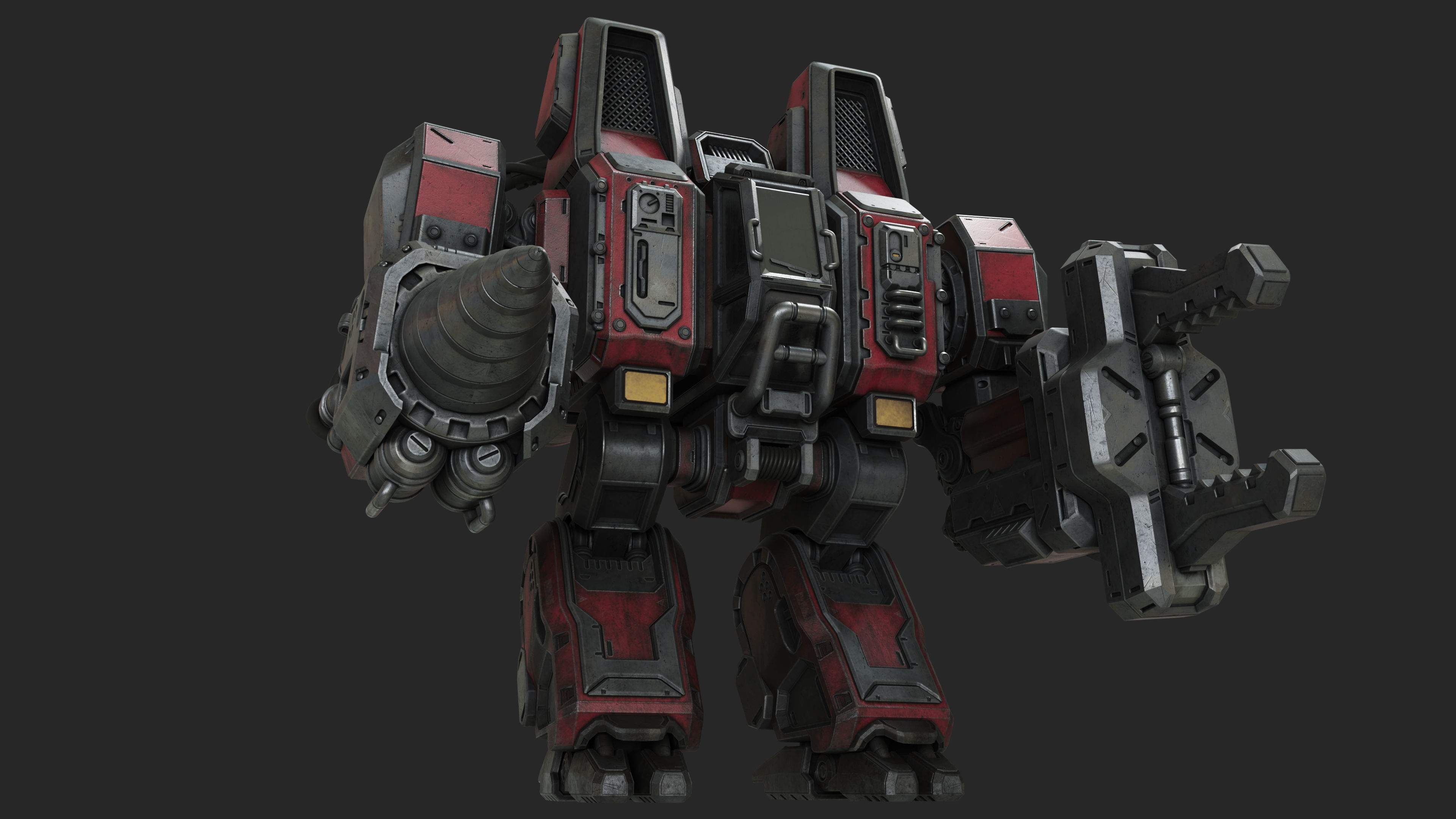 SCV - Starcraft 2 3d Print Statue 3D print model_20