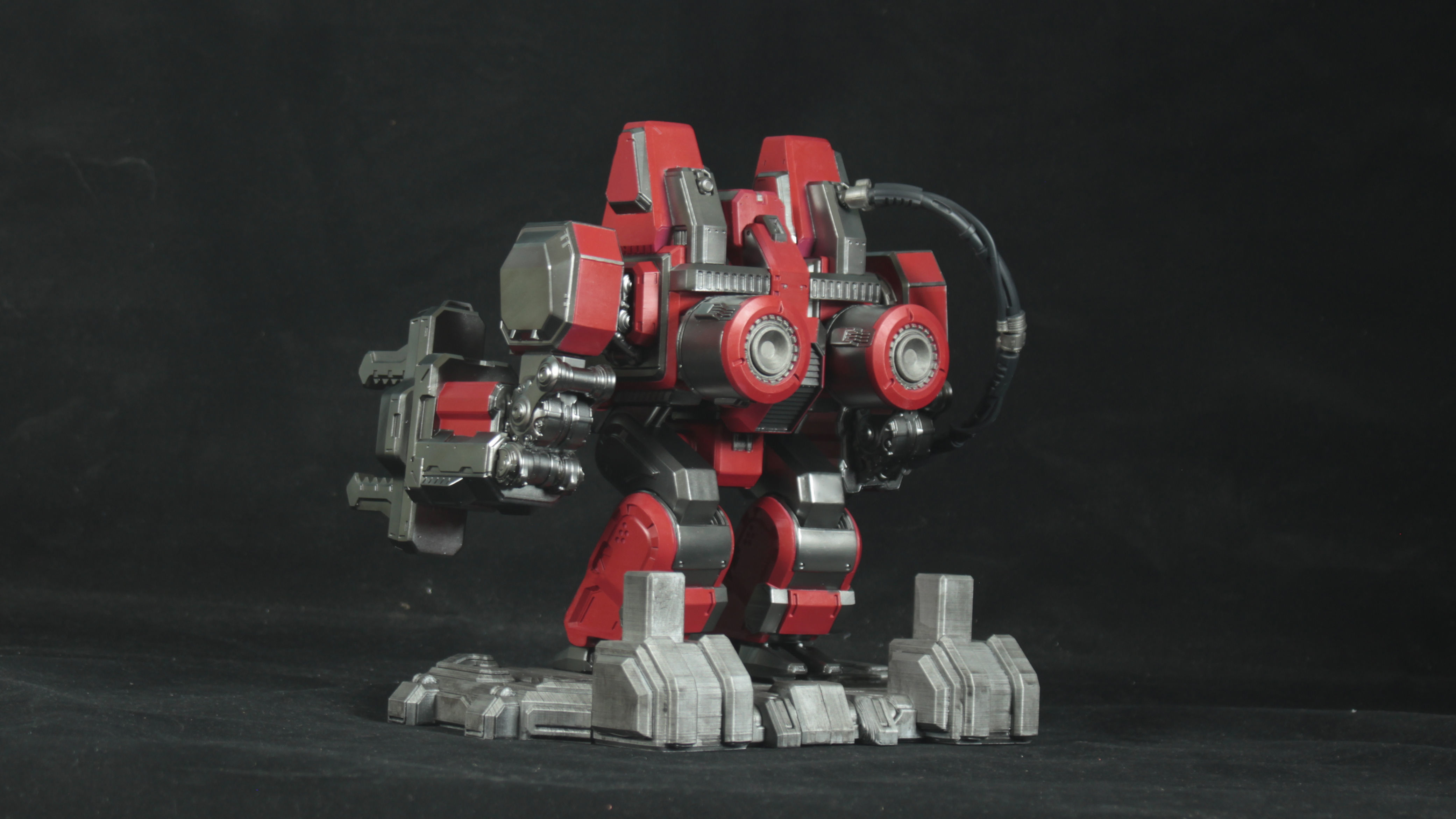 SCV - Starcraft 2 3d Print Statue 3D print model_4