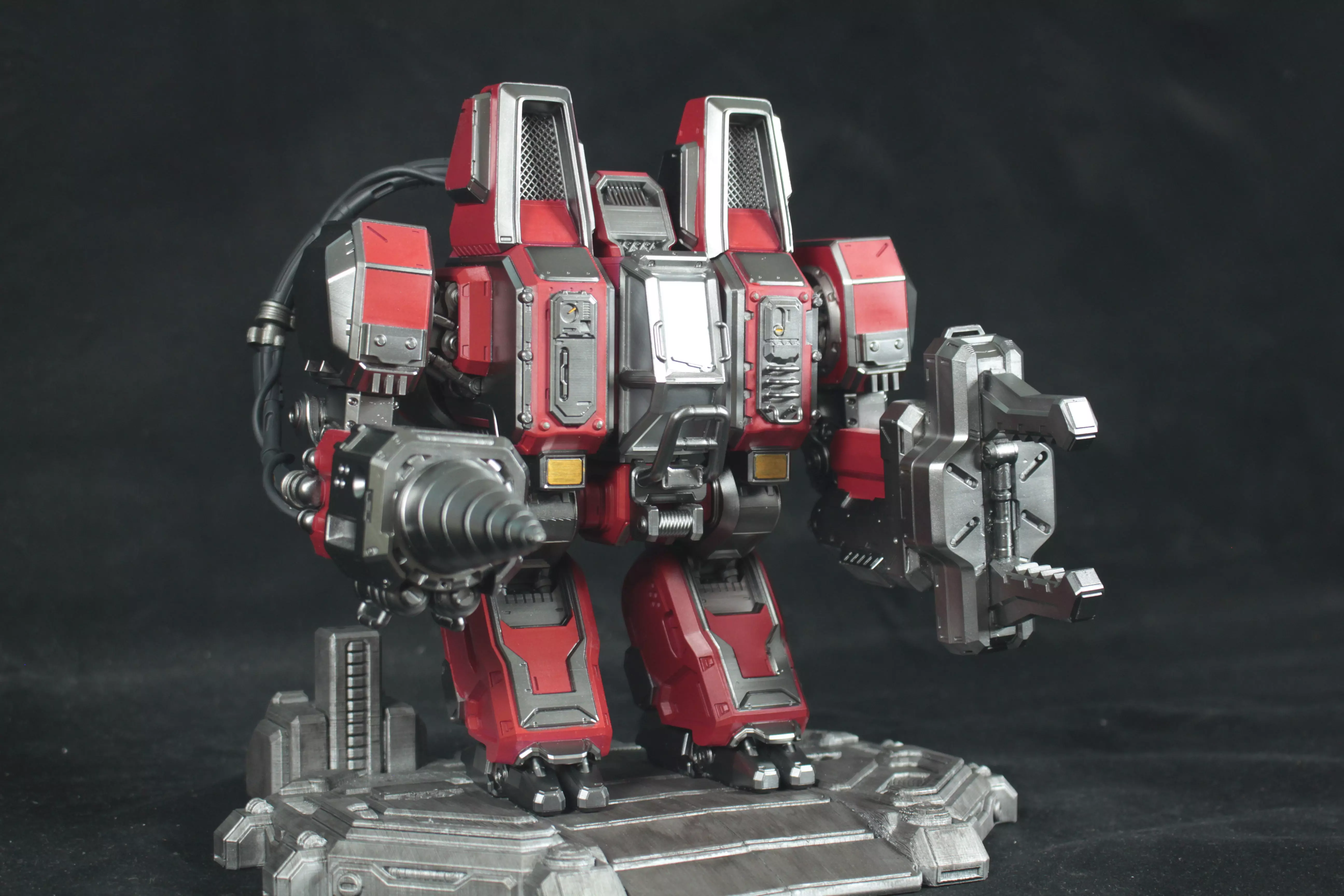 SCV - Starcraft 2 3d Print Statue 3D print model_0