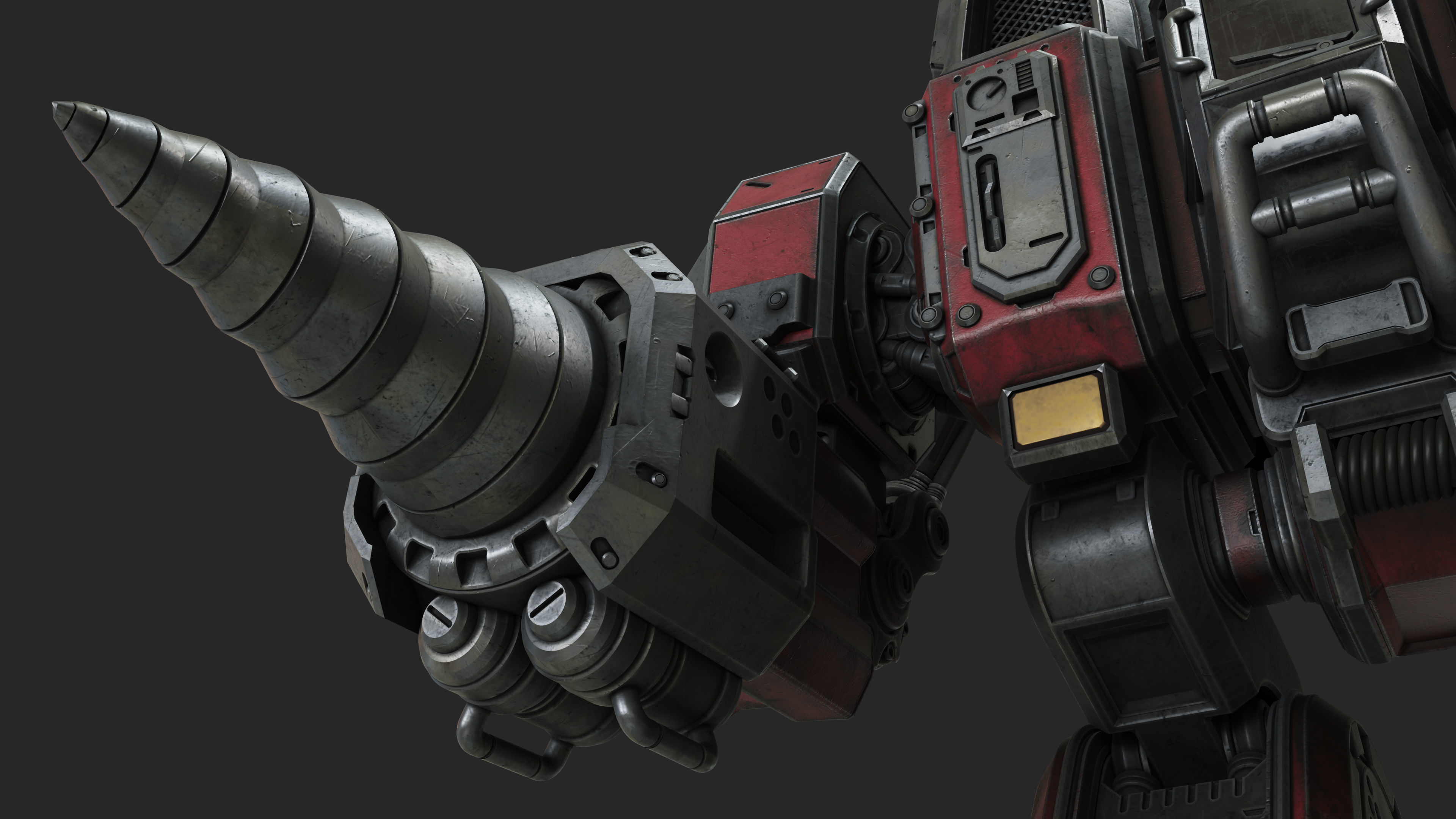 SCV - Starcraft 2 3d Print Statue 3D print model_28