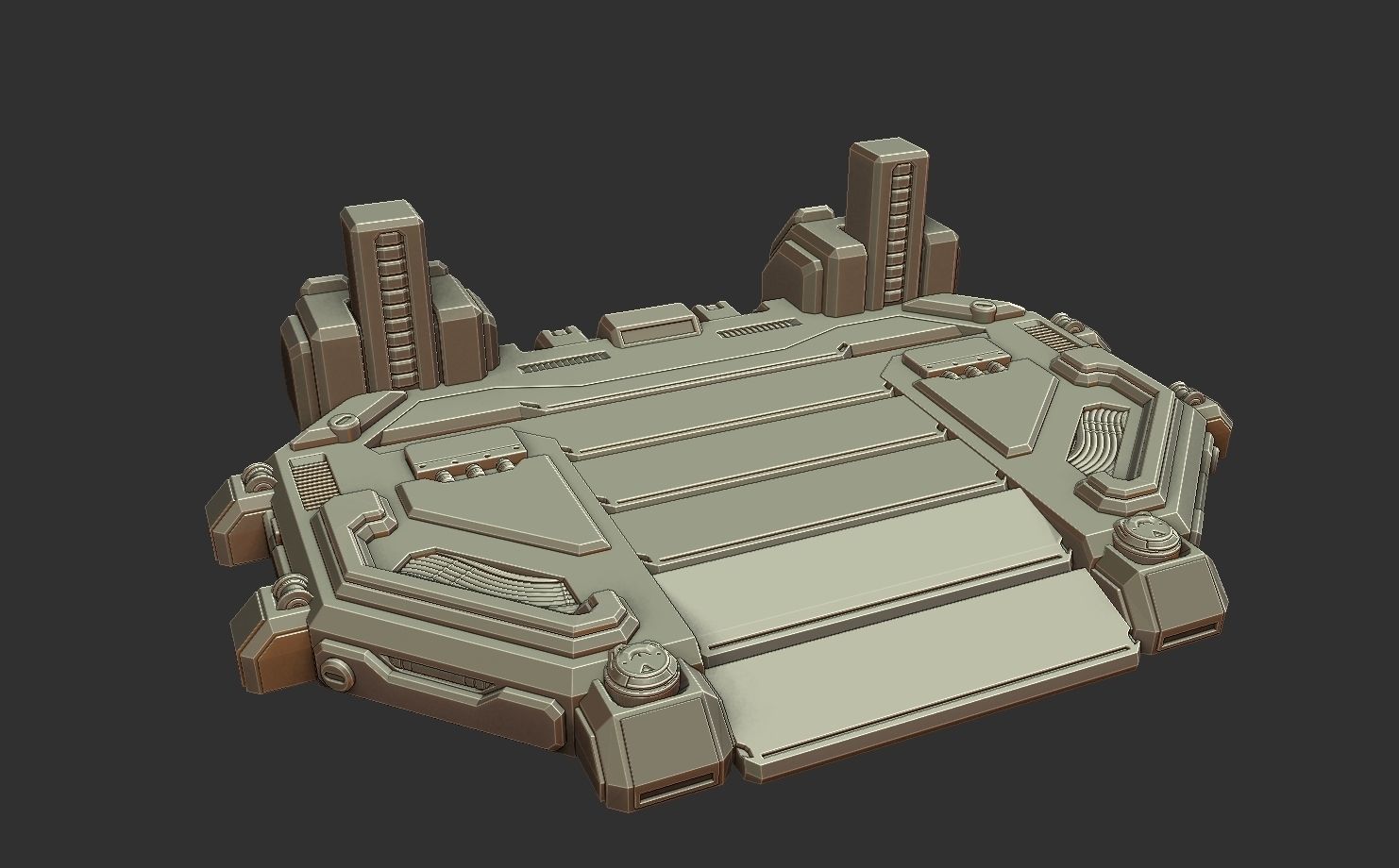 SCV - Starcraft 2 3d Print Statue 3D print model_18