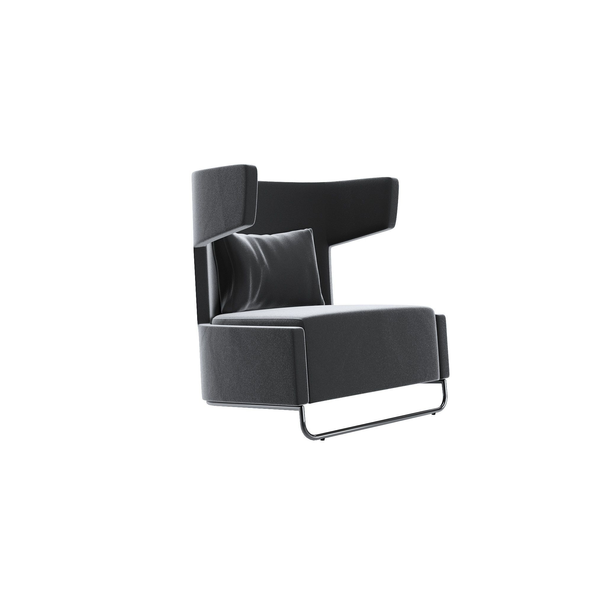 Mrs Buffy laCividina Armchair 3D model | CGTrader