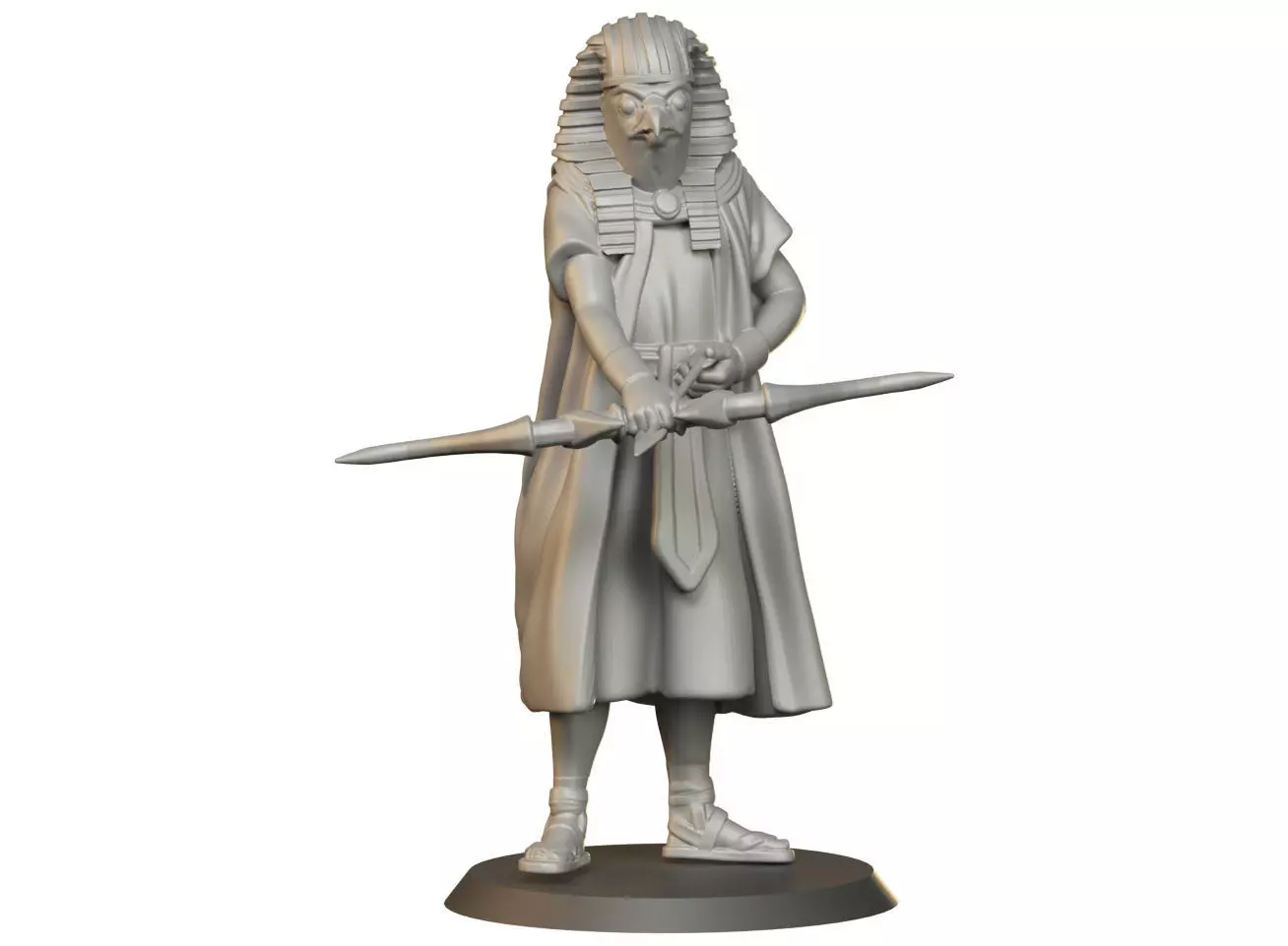 Egyptian God Gor 3D print model_0