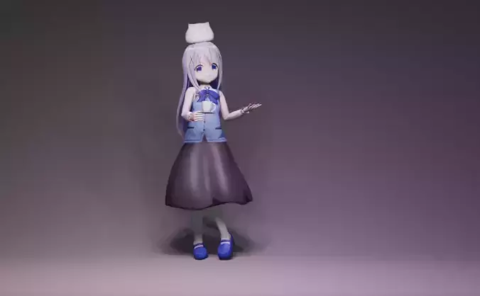 Anime Character - Kaffu Chino