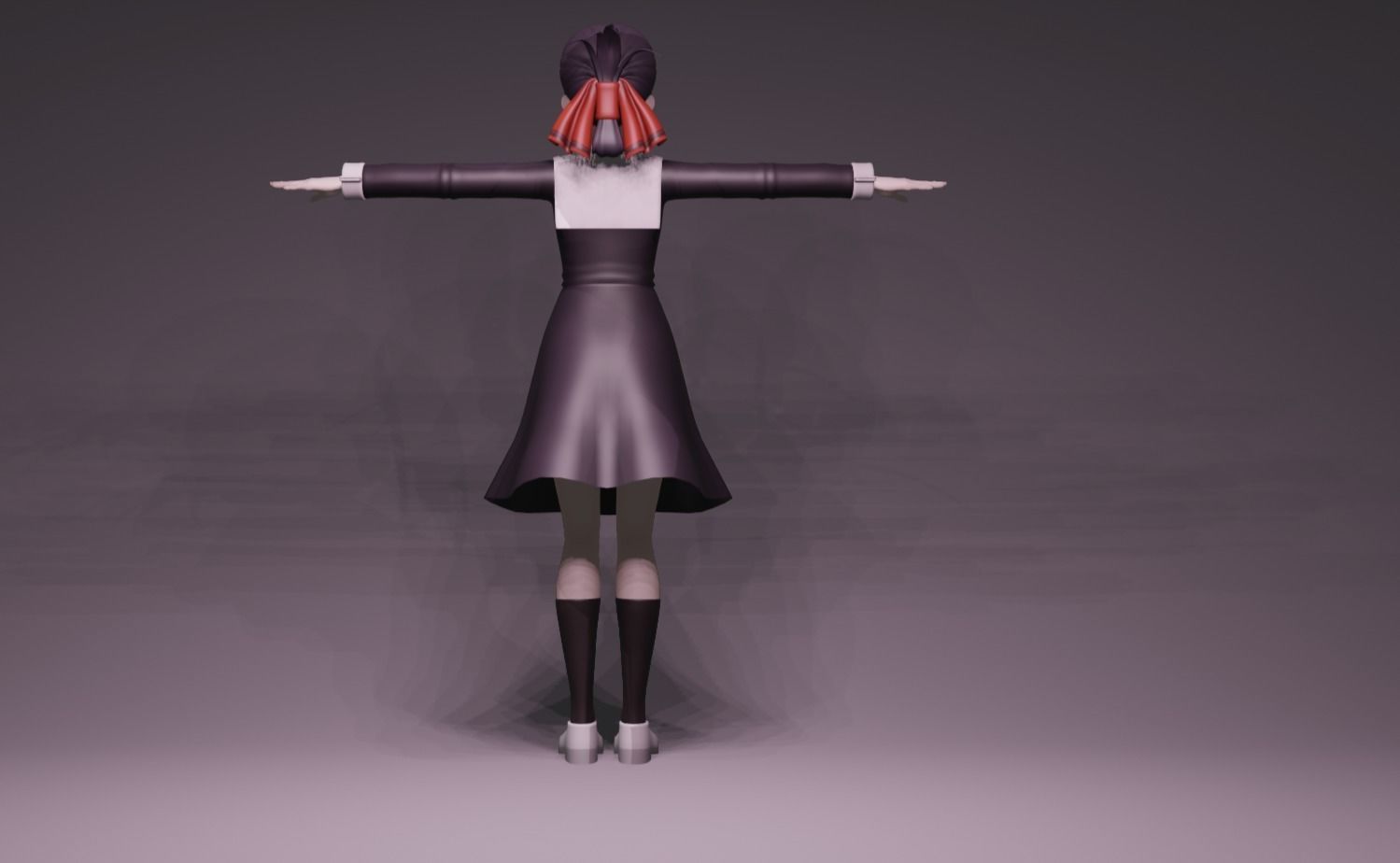 Anime Character - Kaguya Shinomiya 3D model_4