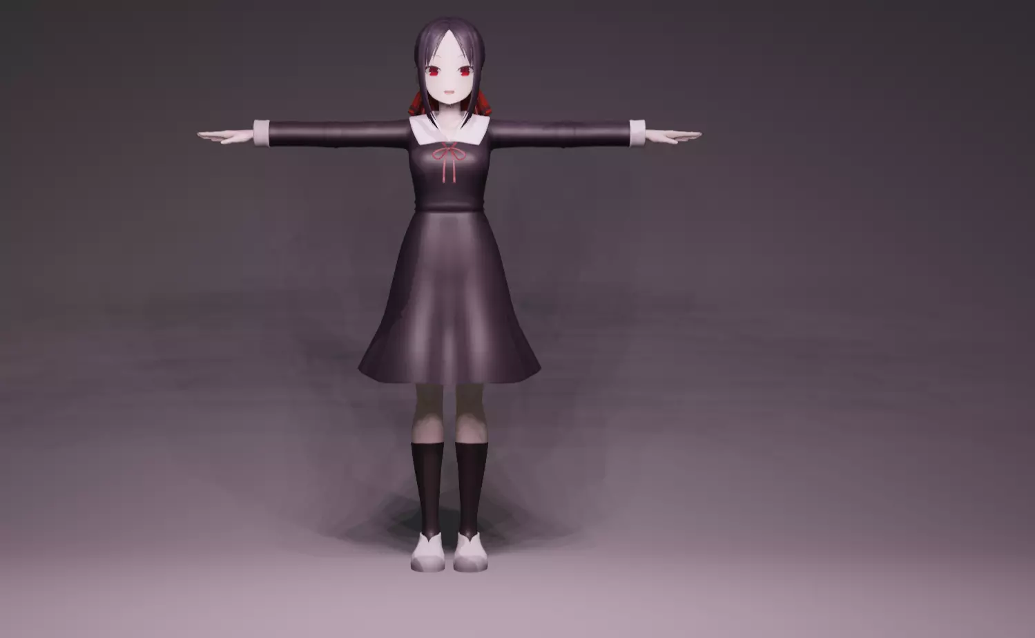 Anime Character - Kaguya Shinomiya 3D model_0