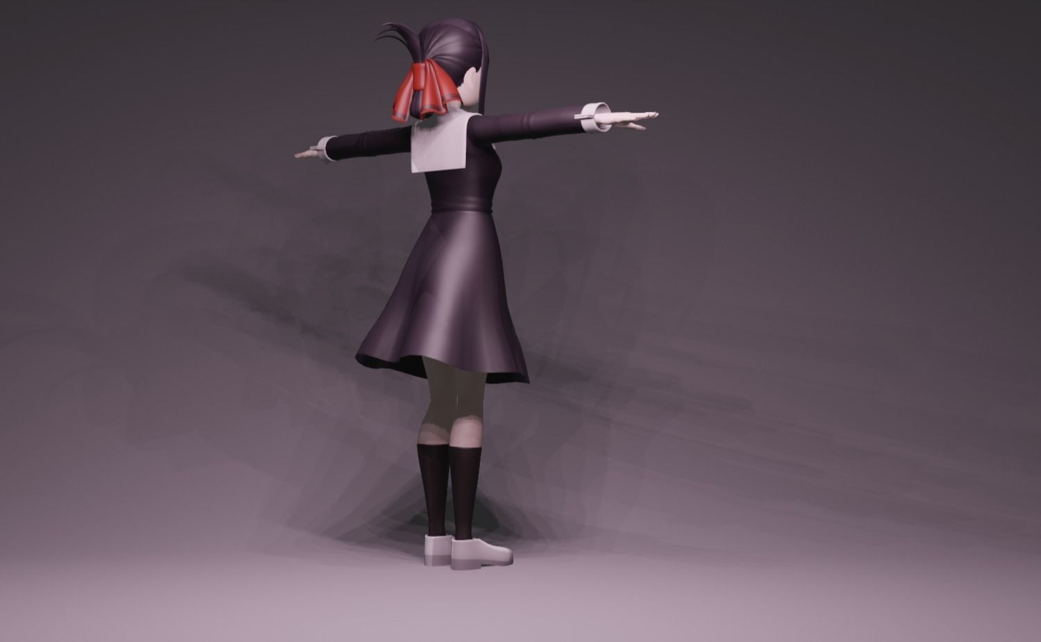 Anime Character - Kaguya Shinomiya 3D model_3