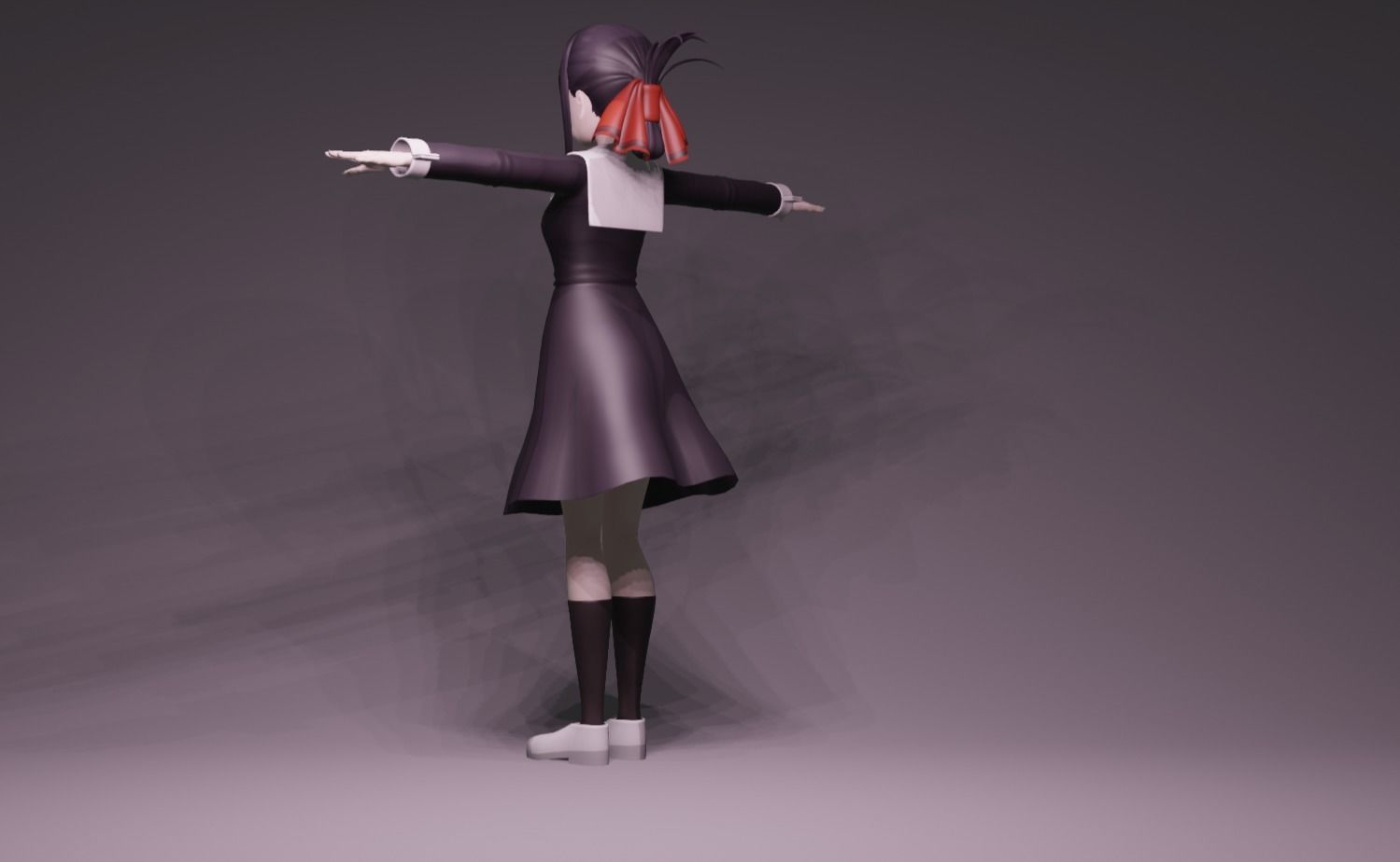 Anime Character - Kaguya Shinomiya 3D model_5