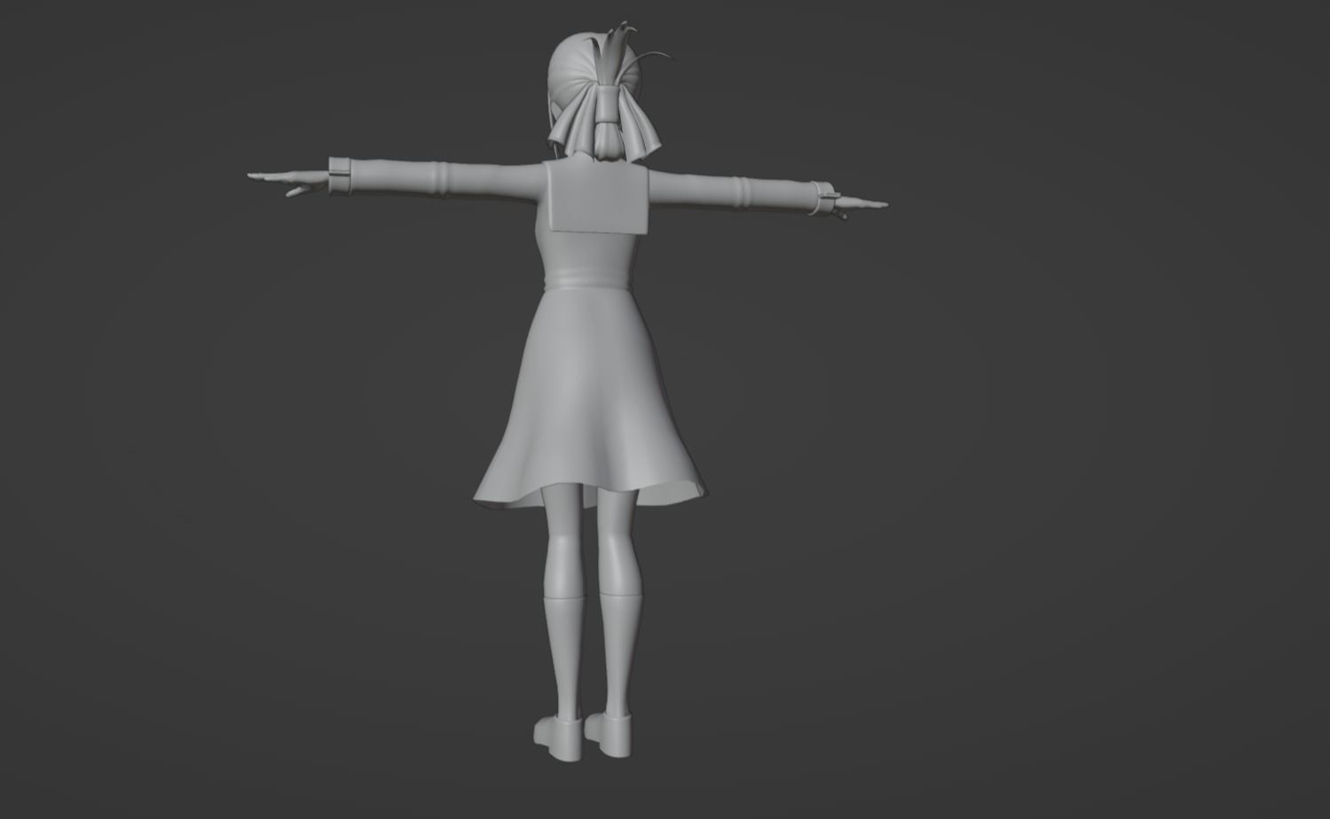 Anime Character - Kaguya Shinomiya 3D model_12