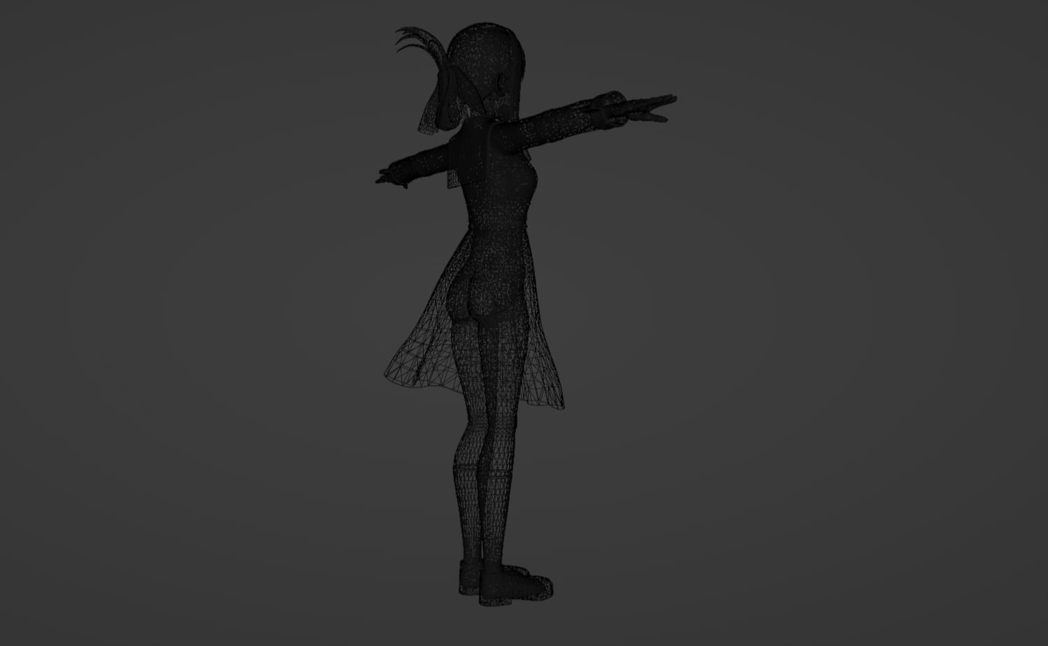 Anime Character - Kaguya Shinomiya 3D model_18