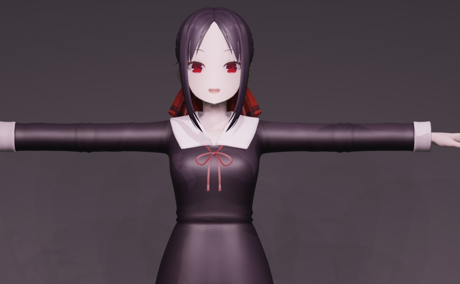 Anime Character - Kaguya Shinomiya 3D model_8