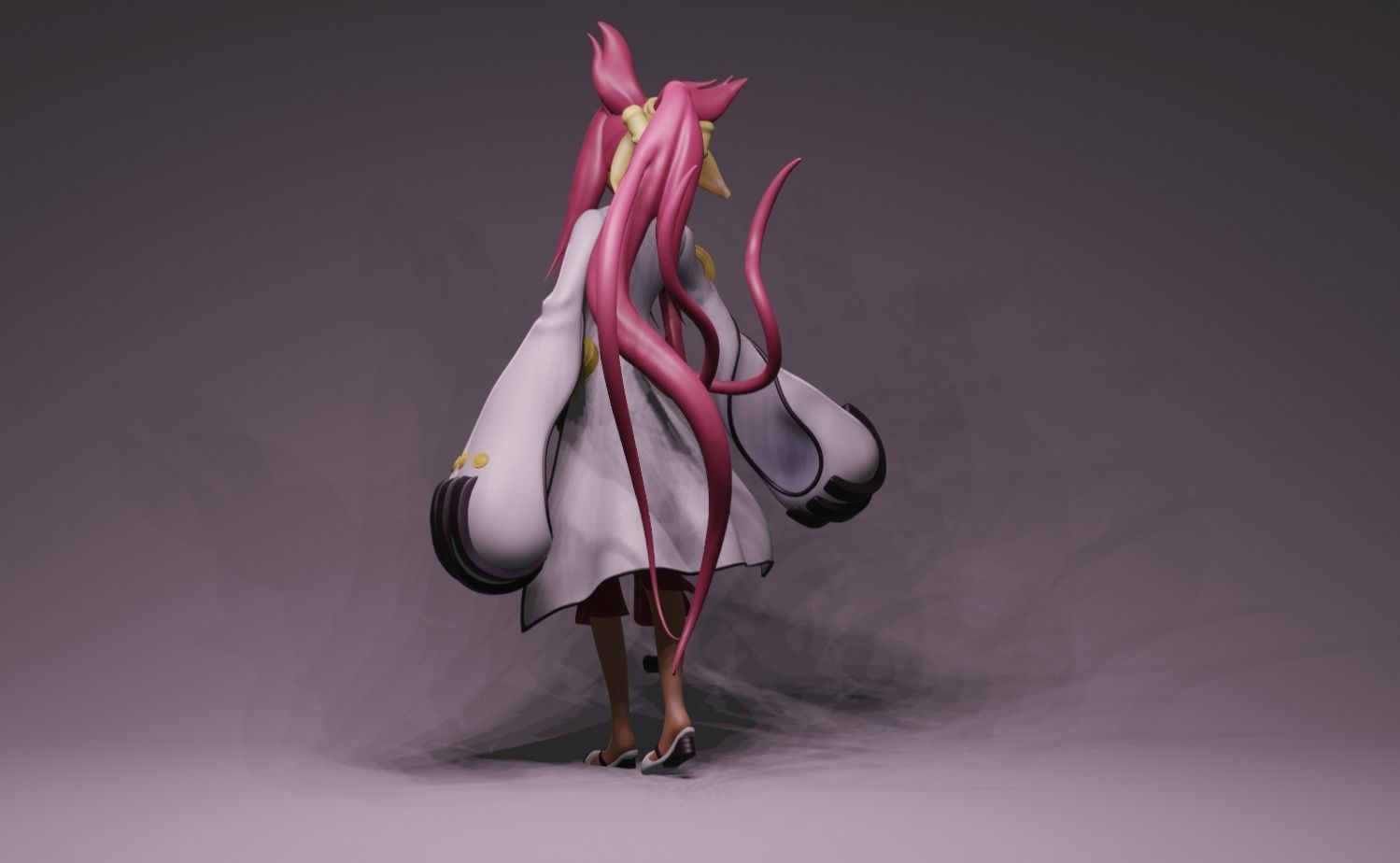 Anime Character - Kokonoe Mercury 3D model_5