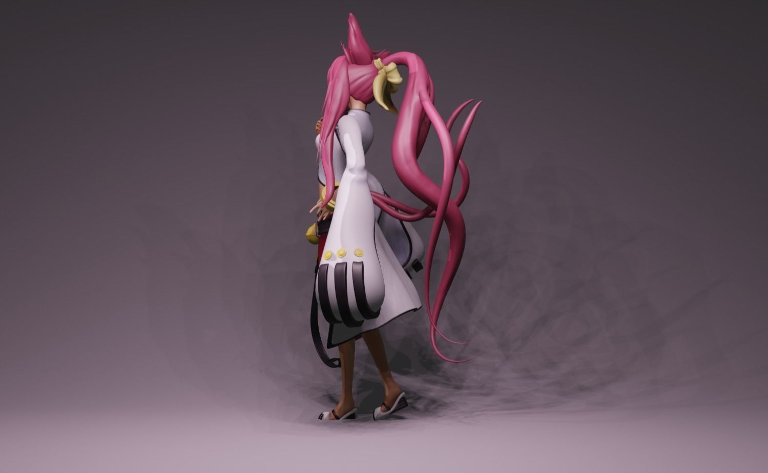 Anime Character - Kokonoe Mercury 3D model_6