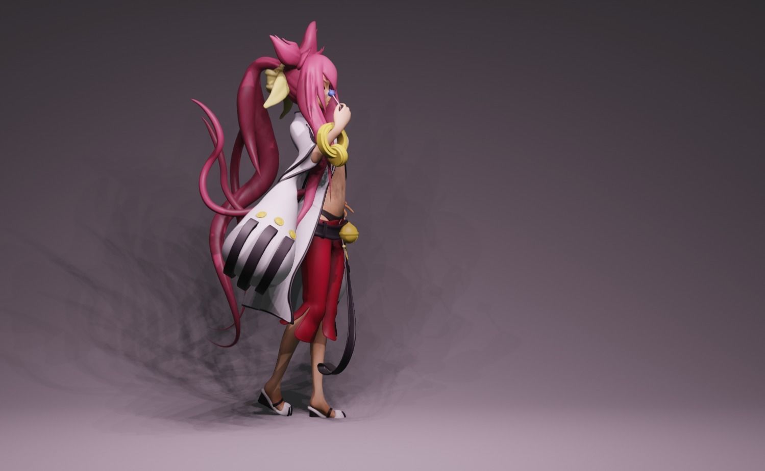 Anime Character - Kokonoe Mercury 3D model_2