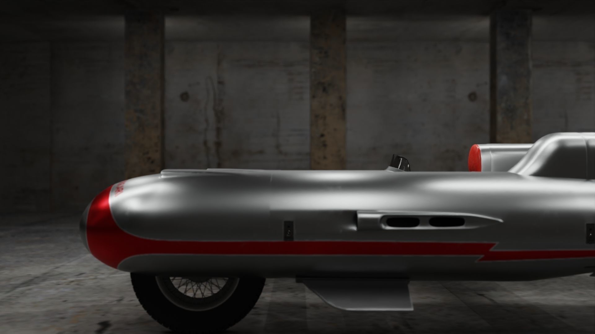Car TARF 2 - 1953  3D model_7