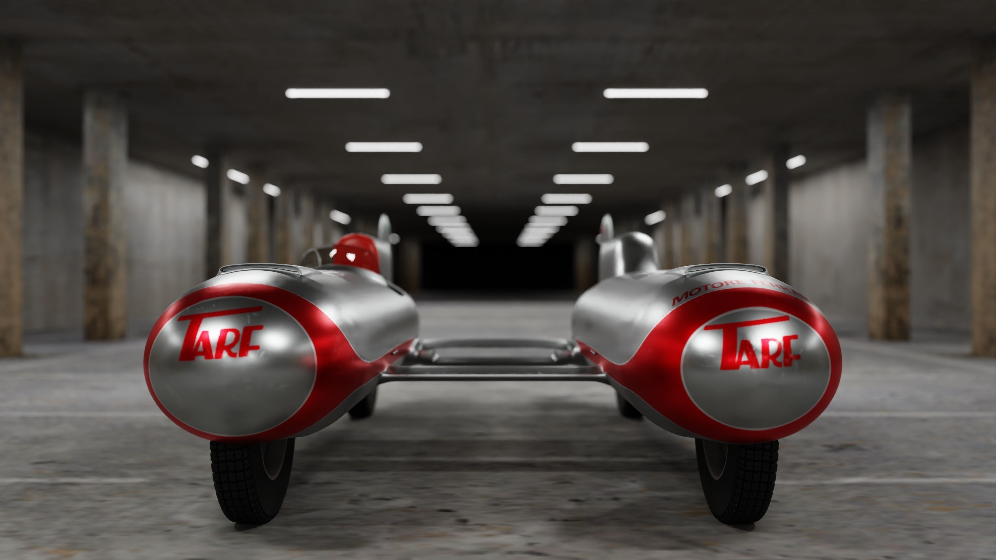 Car TARF 2 - 1953  3D model_3