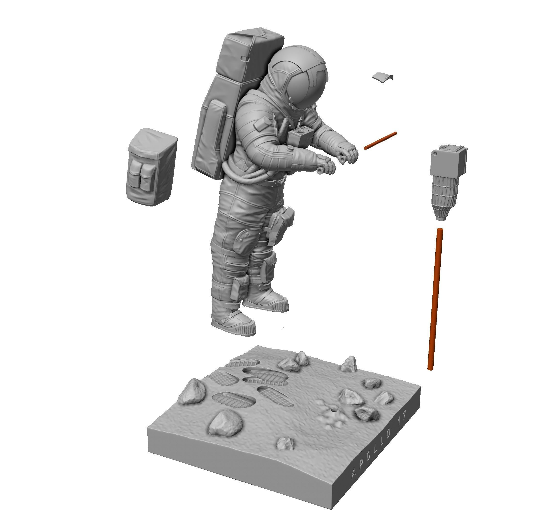 Apollo Special   Nr I  Eugene Cernan 3D print model_5