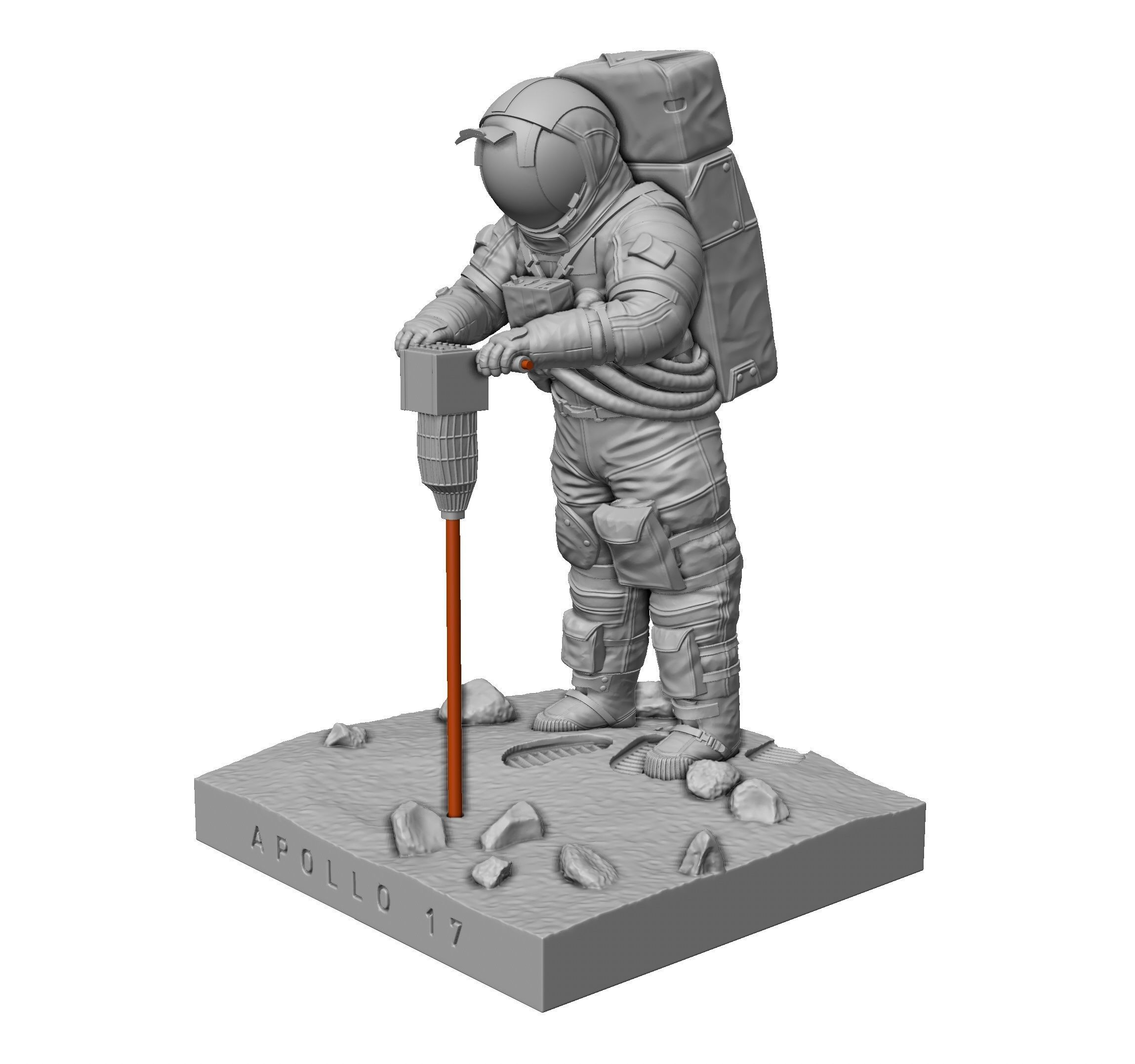 Apollo Special   Nr I  Eugene Cernan 3D print model_4