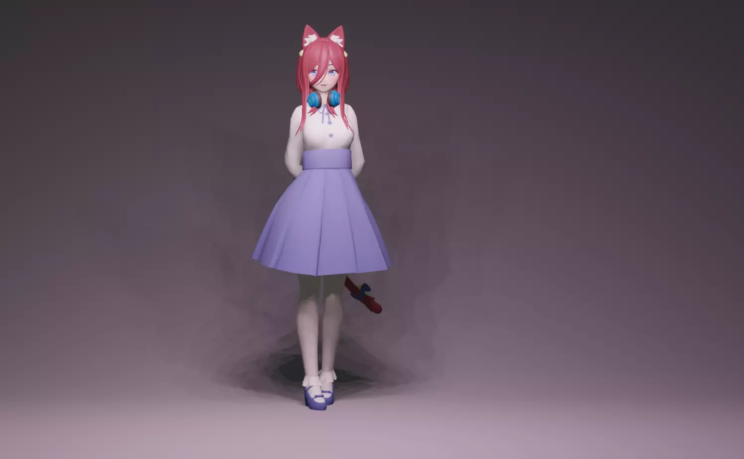 Anime Character - Miku Nakano 3D model