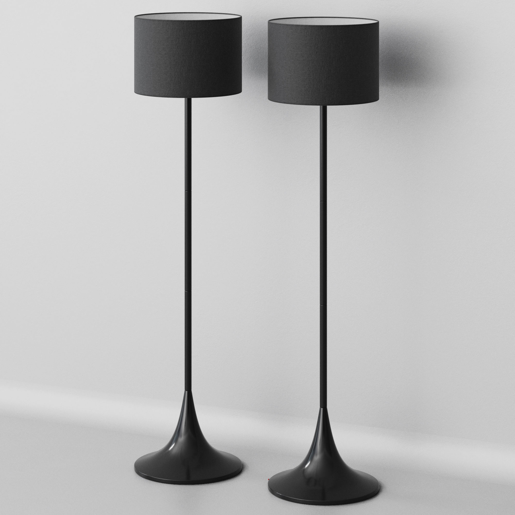 Floor lamp Faro Barcelona BLACK 3D model_9