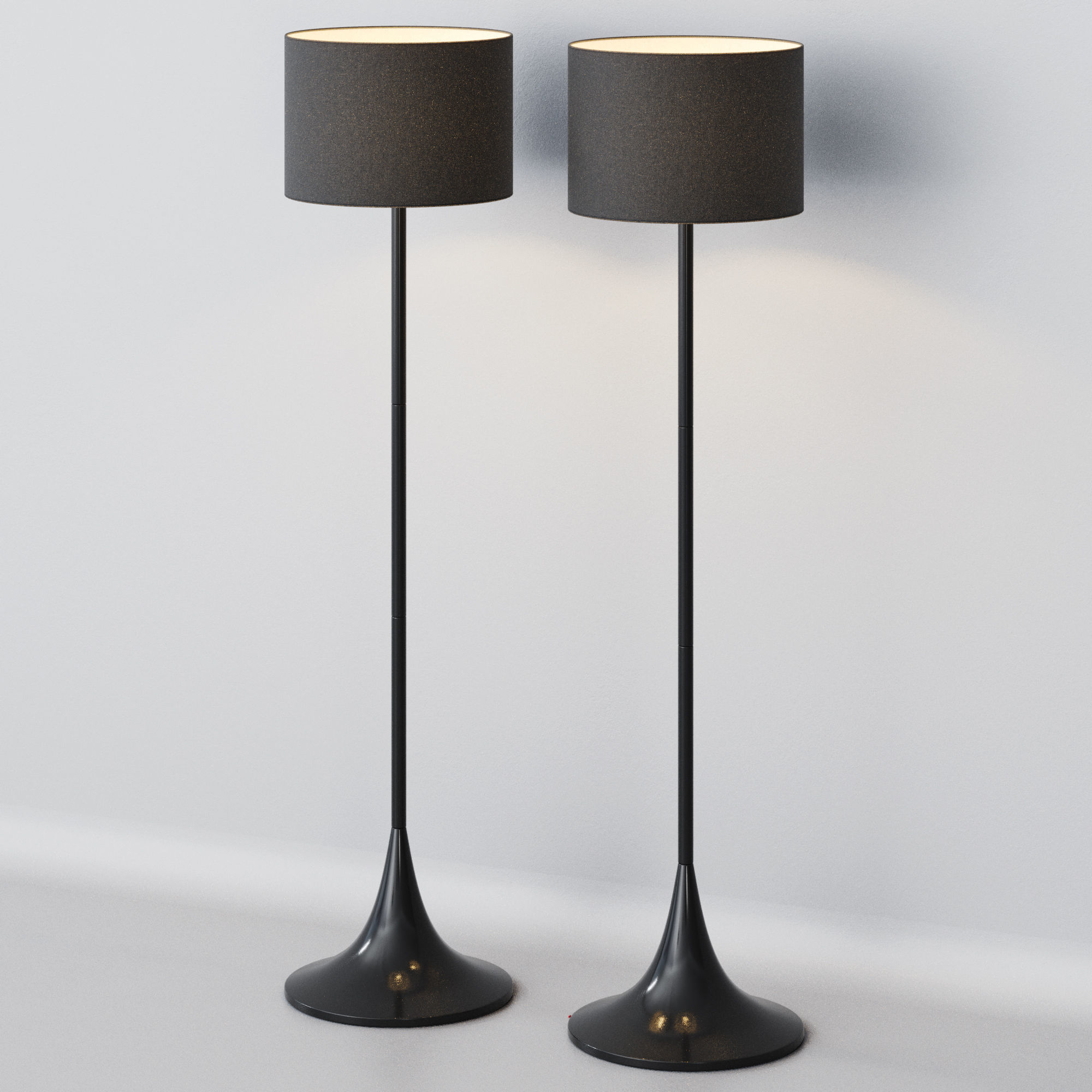 Floor lamp Faro Barcelona BLACK 3D model_6