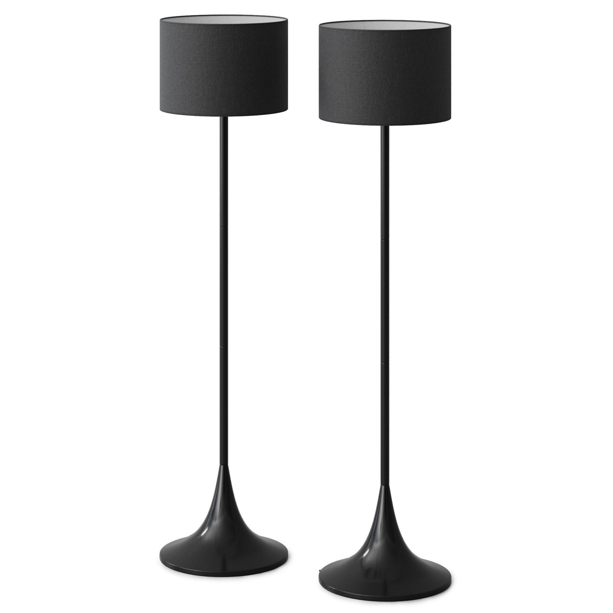 Floor lamp Faro Barcelona BLACK 3D model_2