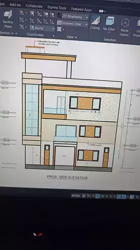 Elevation 3D model