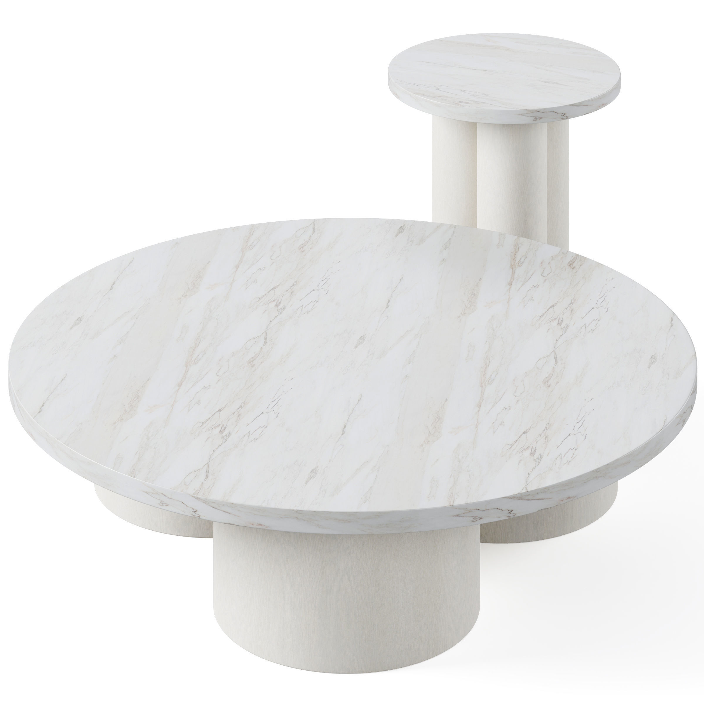 Coffee Table HARLEM and VISMOR by Cazarina 3D model_2