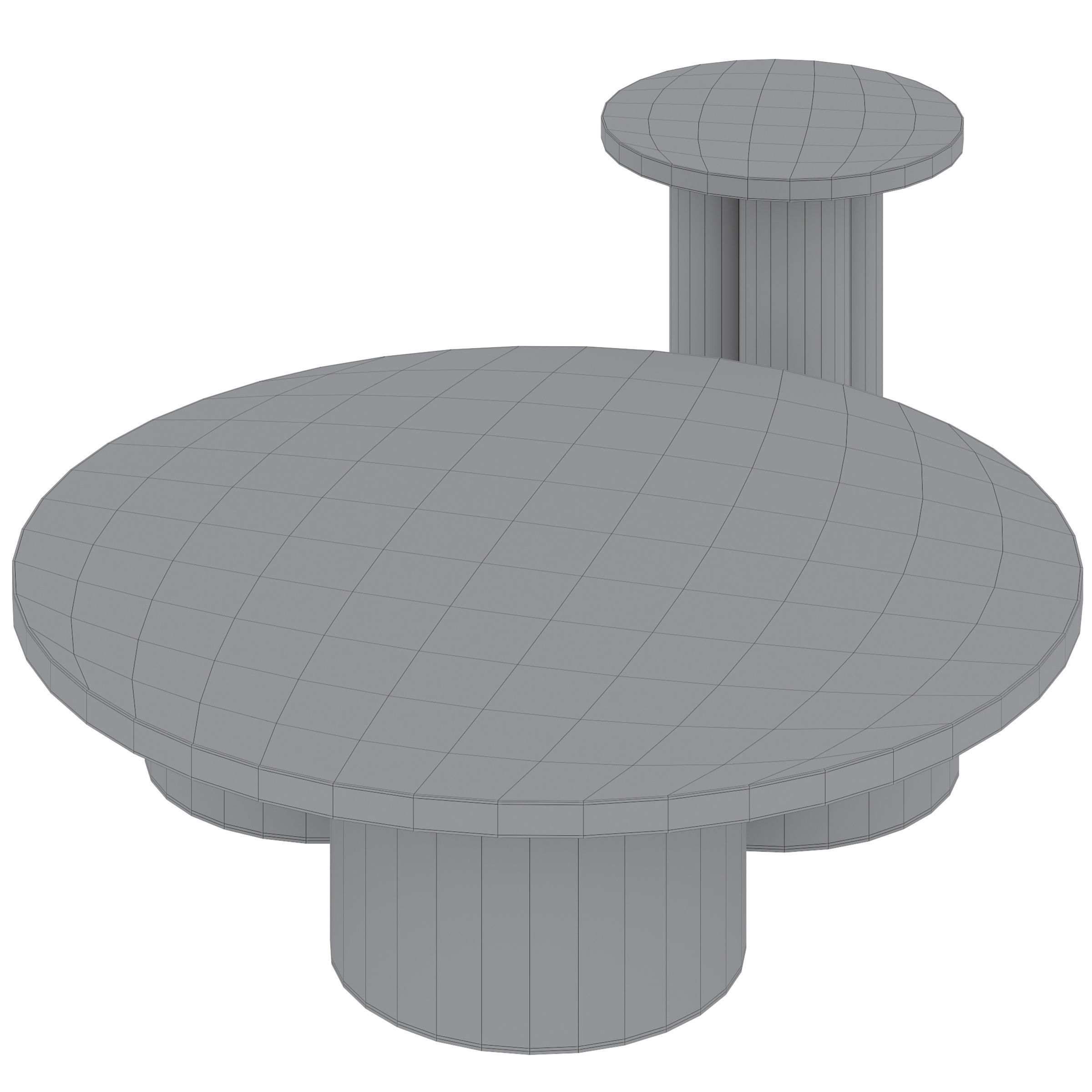 Coffee Table HARLEM and VISMOR by Cazarina 3D model_3