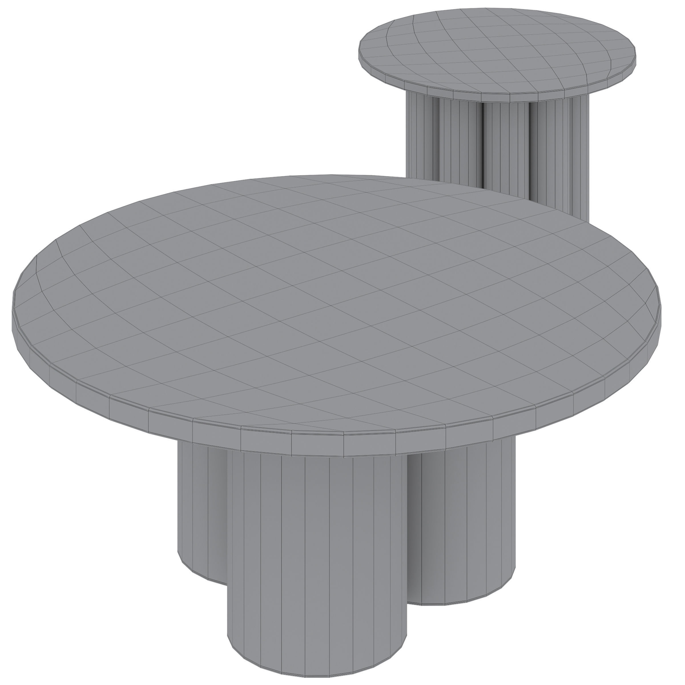 Coffee Table DARONG and GILROJ by Cazarina 3D model_3