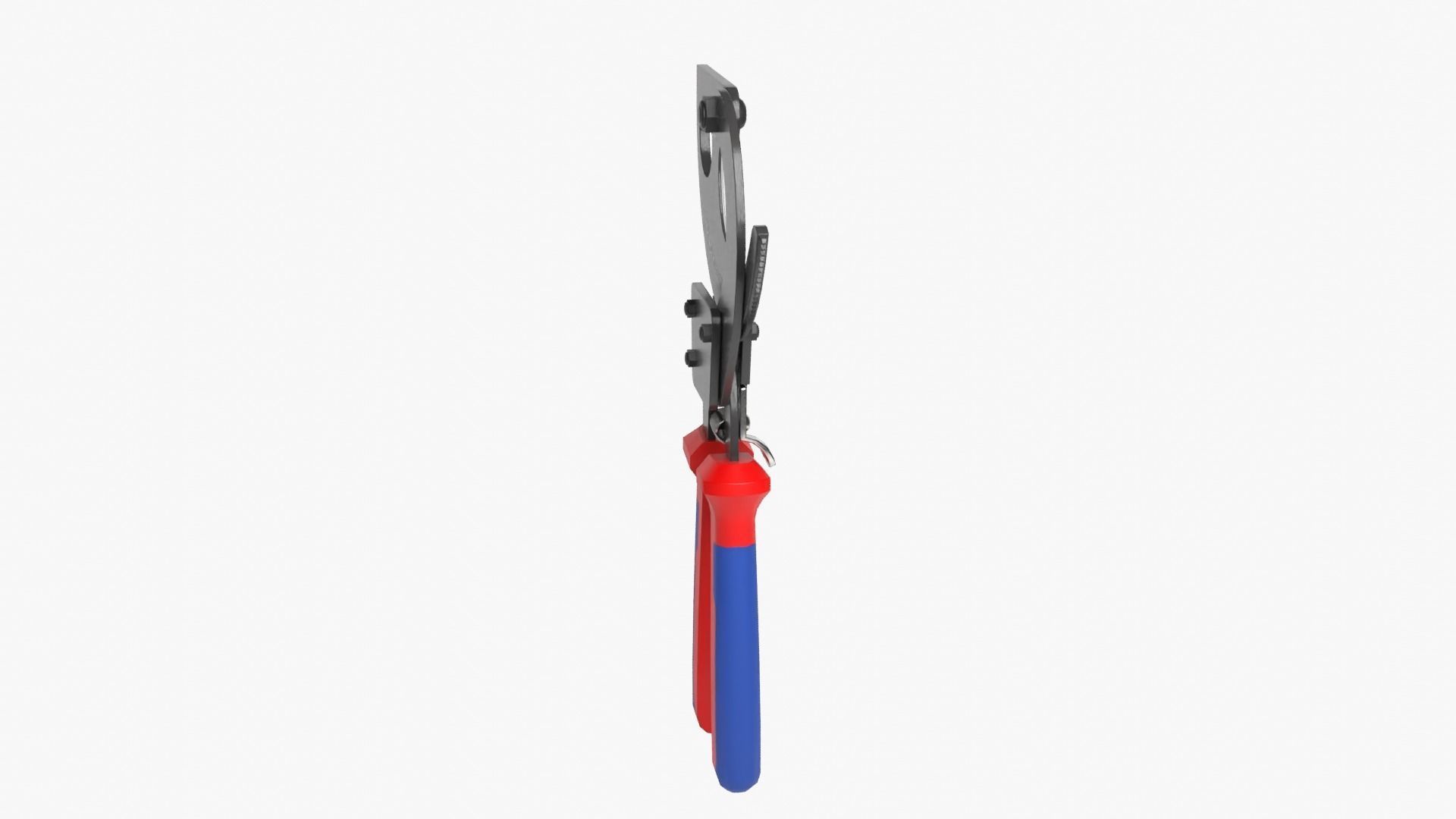 Ratchet Wire Cutters Low-poly 3D model_10