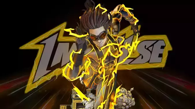 B3DSERK July term 2023 Impulse Sculpture for printing