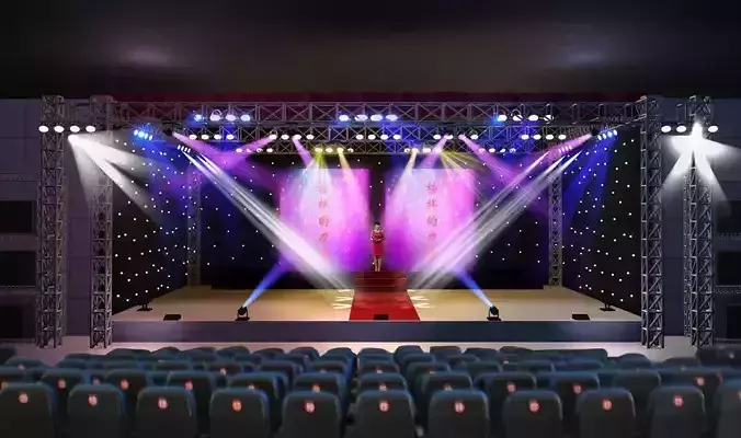 Stage party concert fashion catwalk T station  92