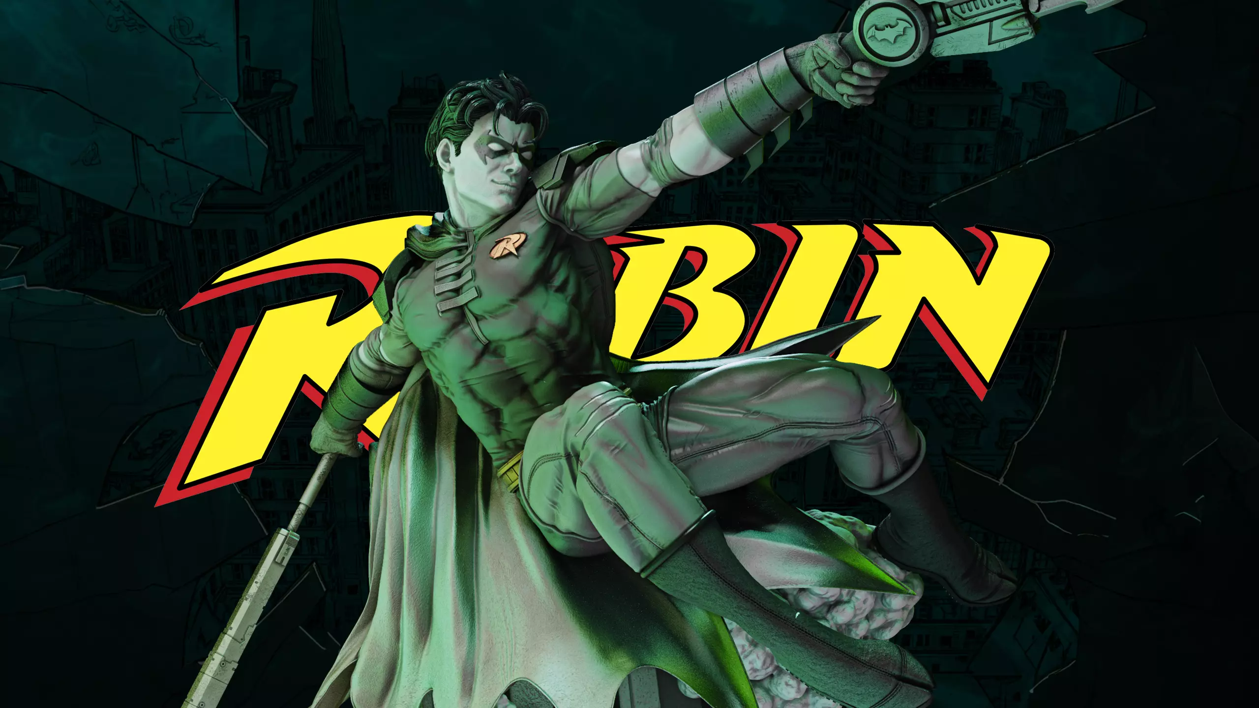 B3DSERK July term 2023 Robin Tim Sculpture for printing 3D print model_0