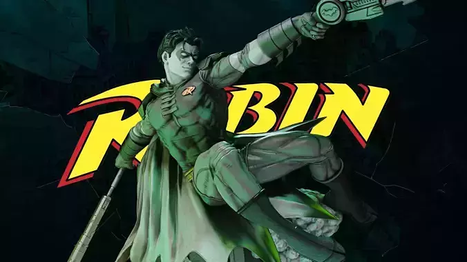 B3DSERK July term 2023 Robin Tim Sculpture for printing