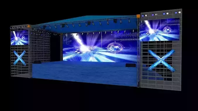 Stage party concert fashion catwalk T station  102