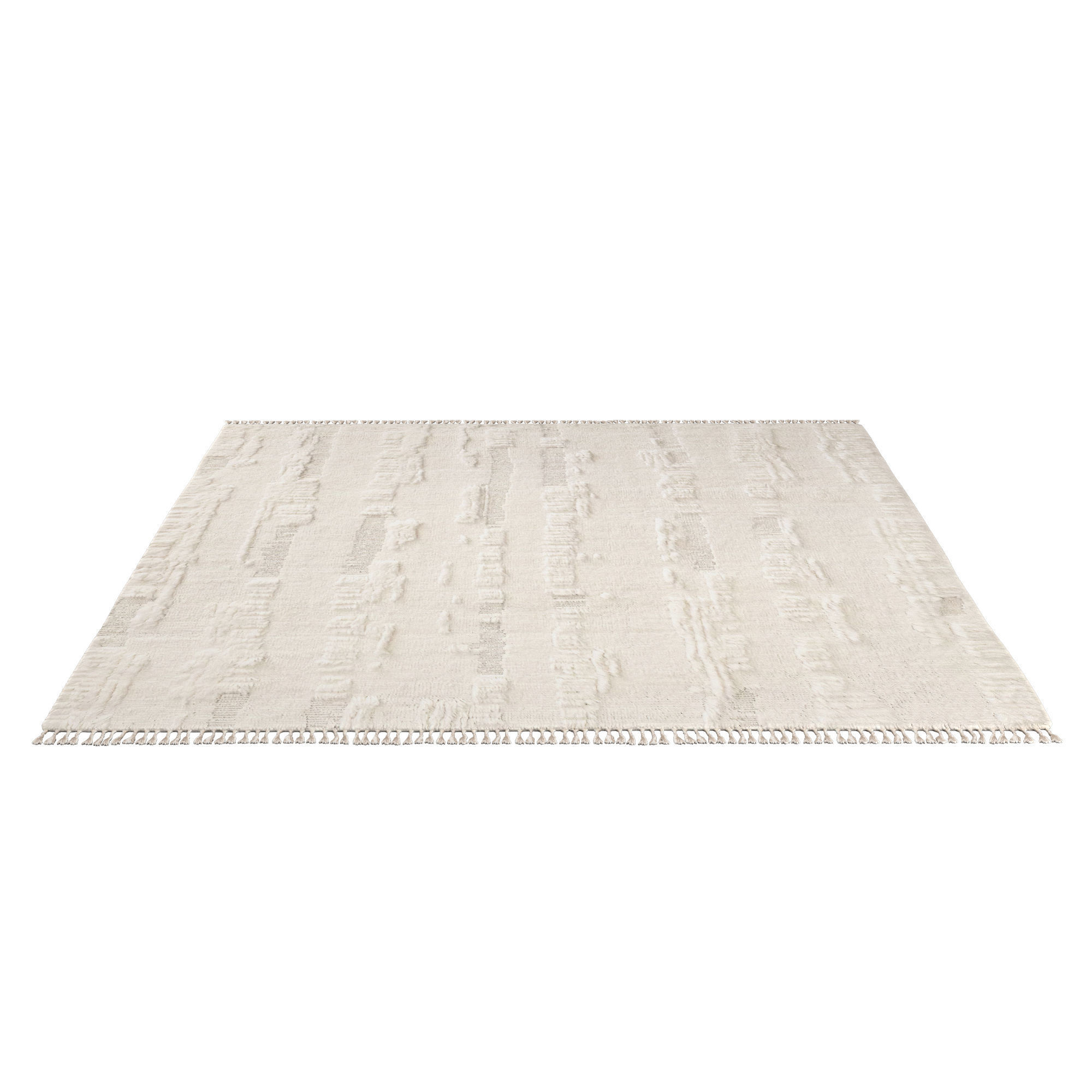 BADRI WOOL RUG 3D model_2