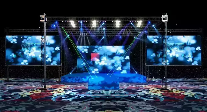 Stage party concert fashion catwalk T station  113