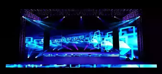 Stage party concert fashion catwalk T station  126