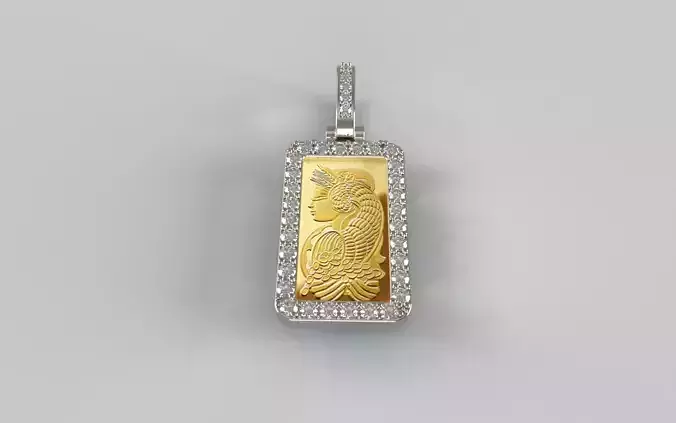 Suisse Pamp Frame v2 - 5 Gram - 2mm Diamonds