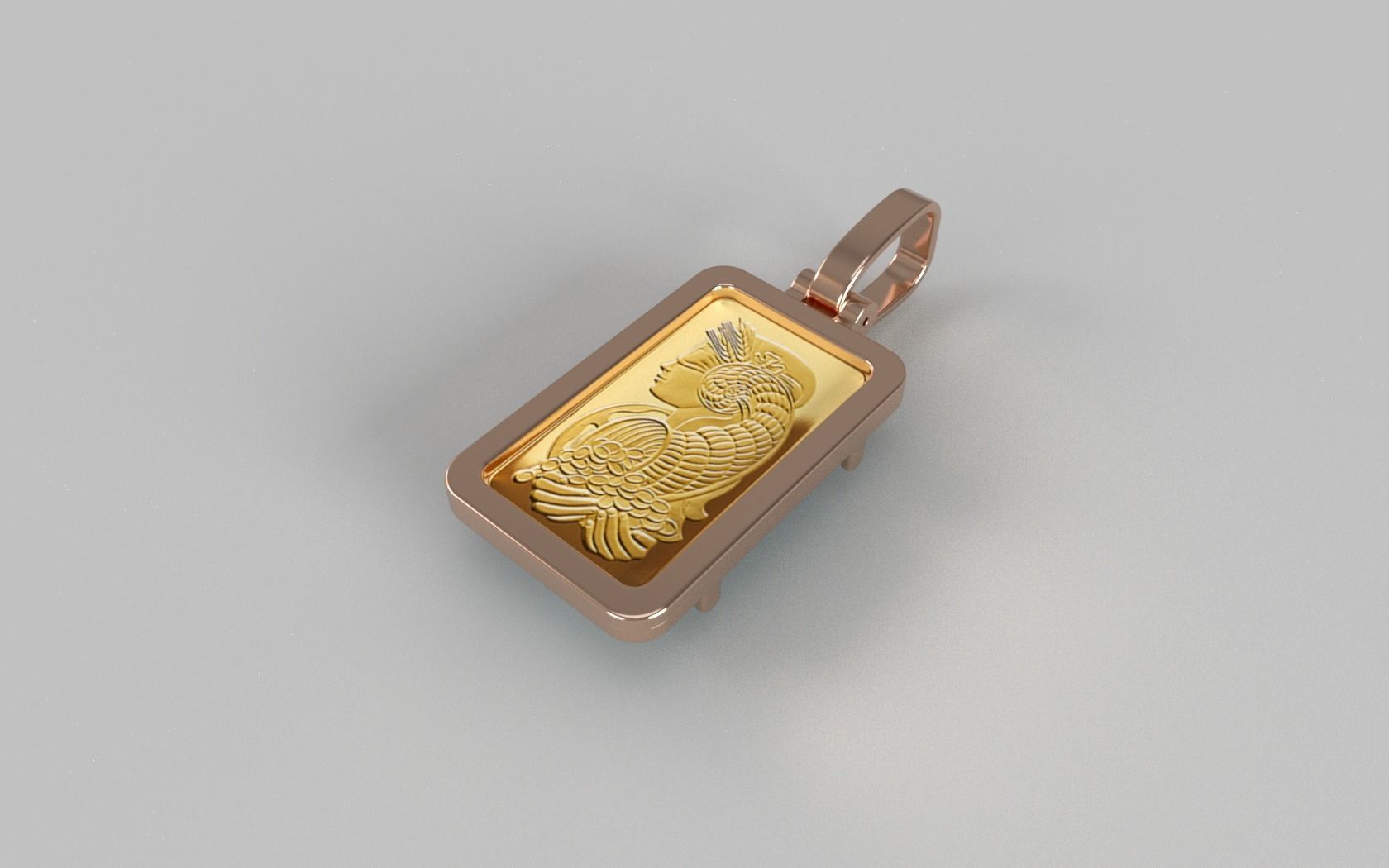 Suisse Pamp Frame v2 - 5 Gram 3D print model_1