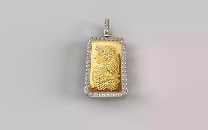 Suisse Pamp Frame v2 - 20 Gram - 2mm Diamonds