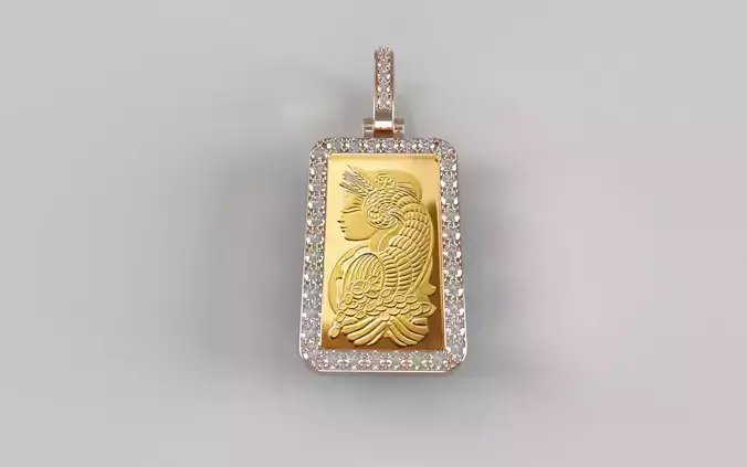 Suisse Pamp Frame v2 - 10 Gram - 2mm Diamonds