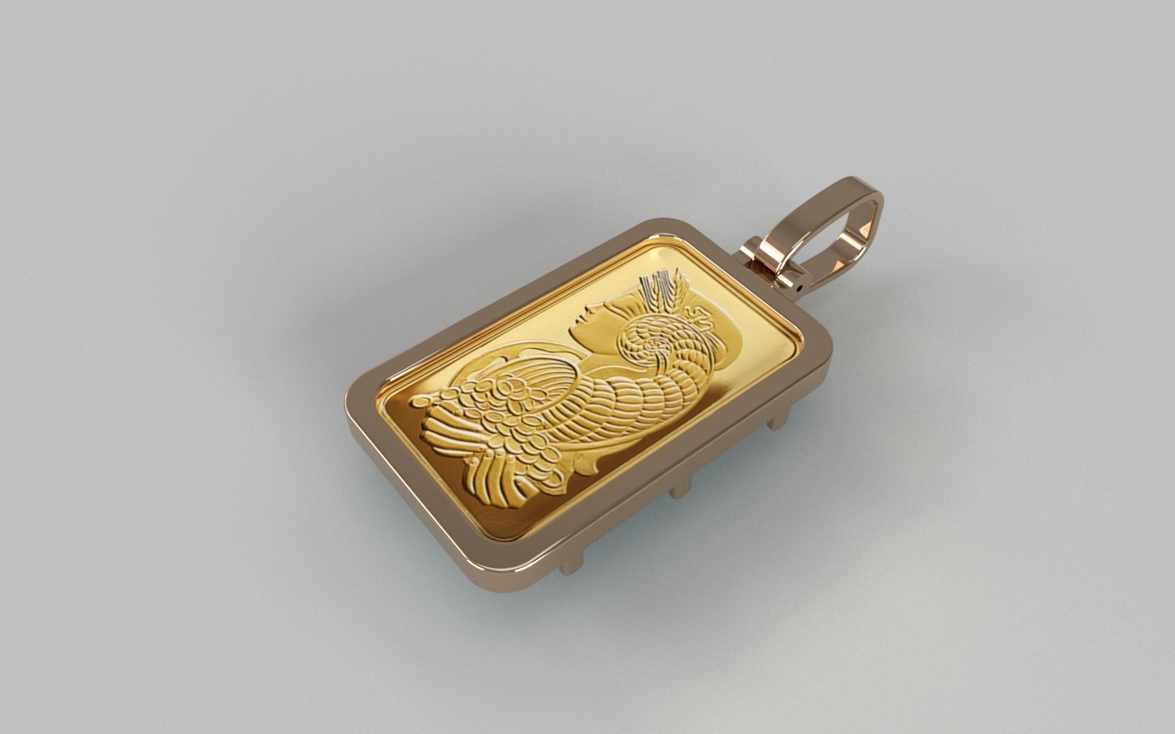 Suisse Pamp Frame v2 - 10 Gram 3D print model_1