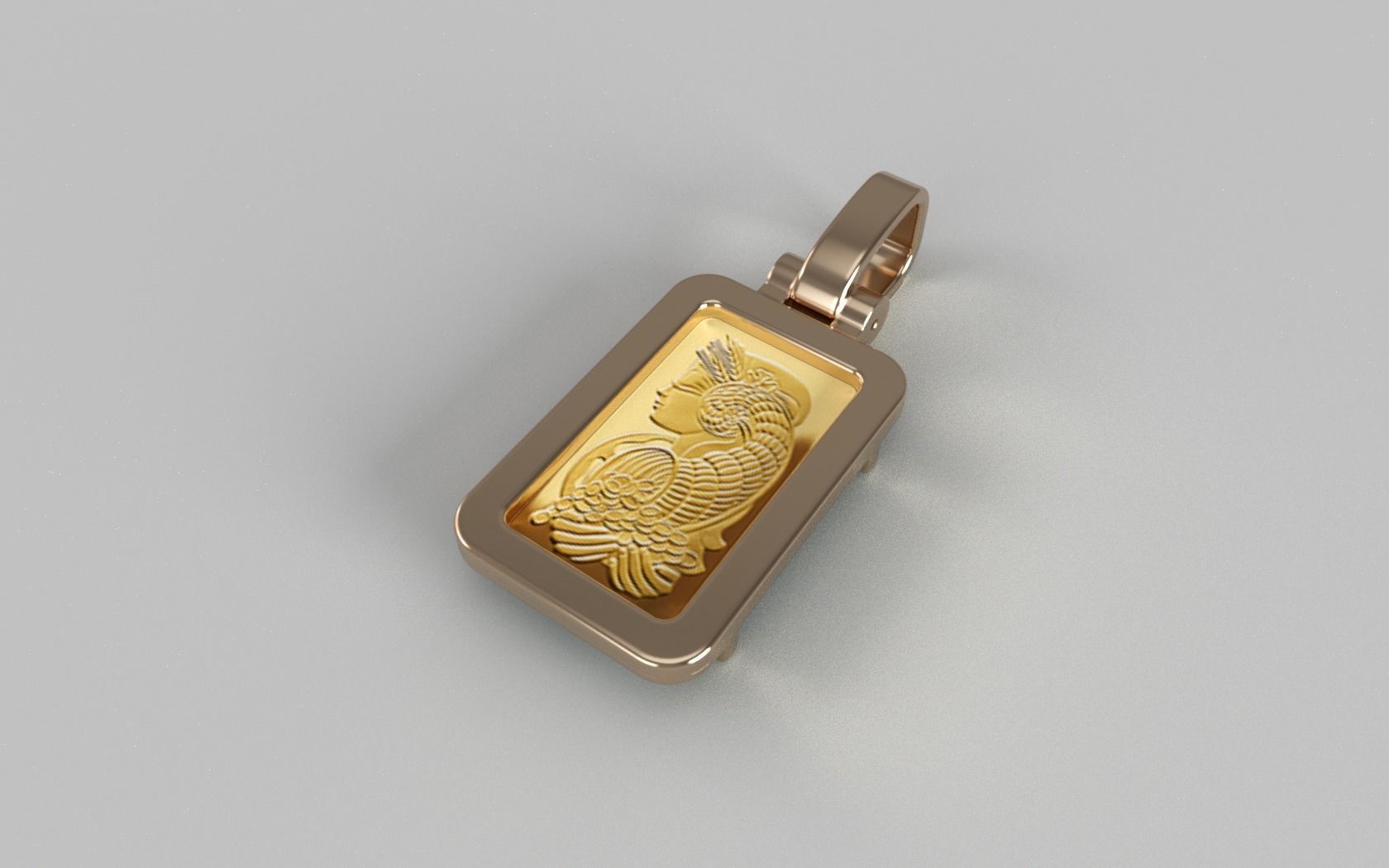 Suisse Pamp Frame v2 - 1 Gram 3D print model_1